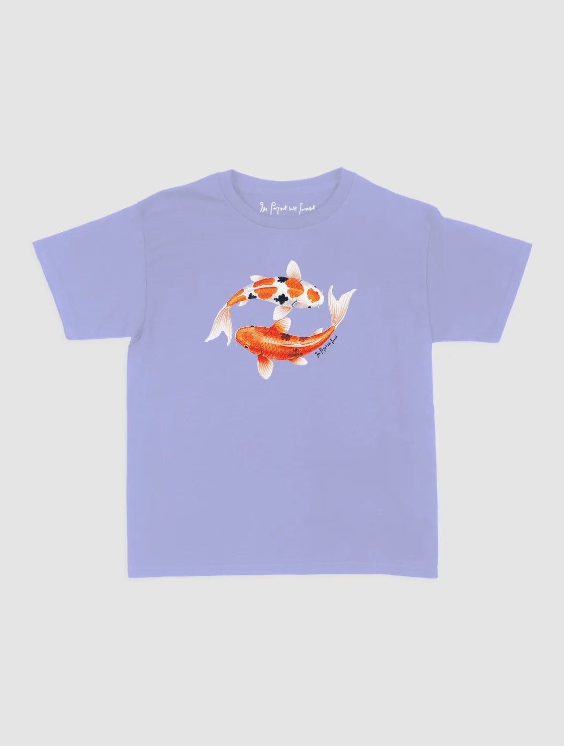 koi fish baby tee - In Print We Trust