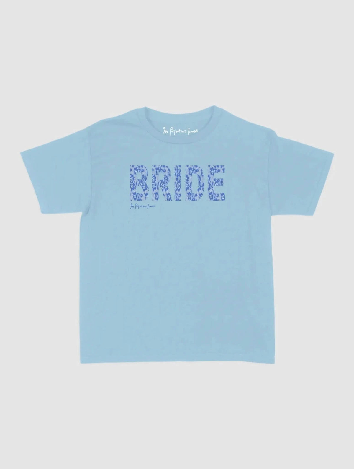 lace bride baby tee - In Print We Trust