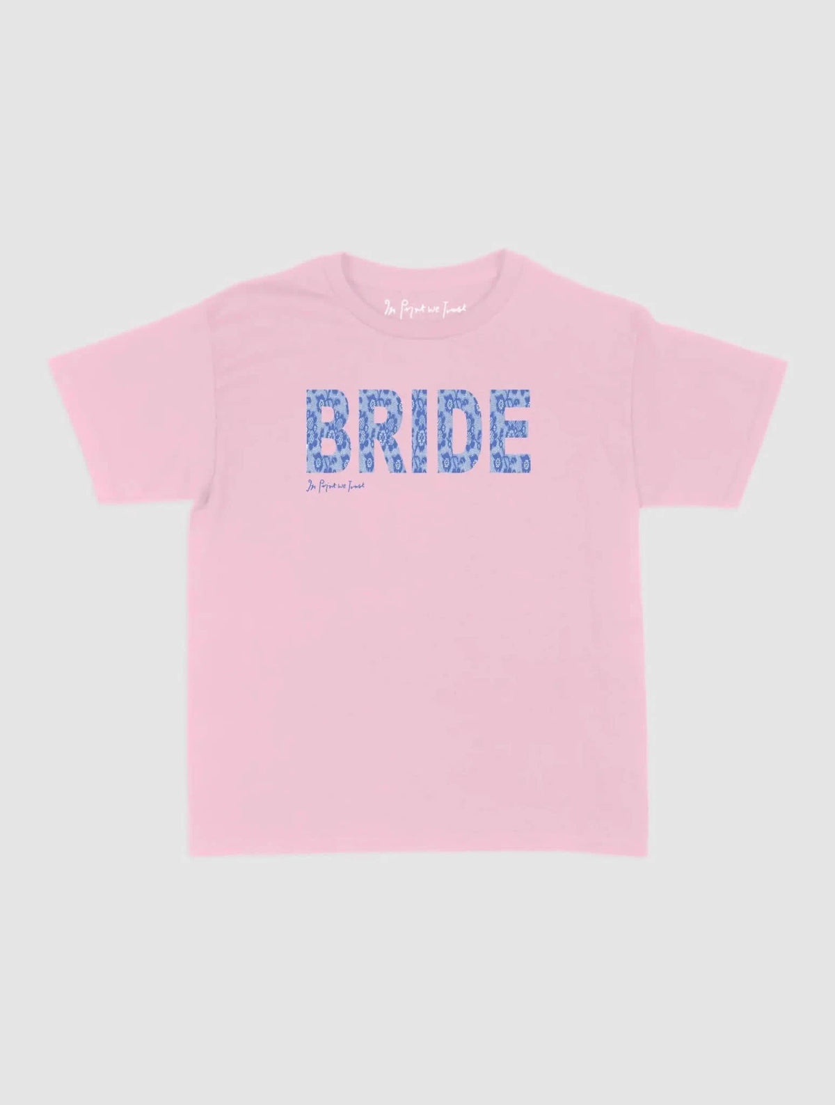 lace bride baby tee - In Print We Trust