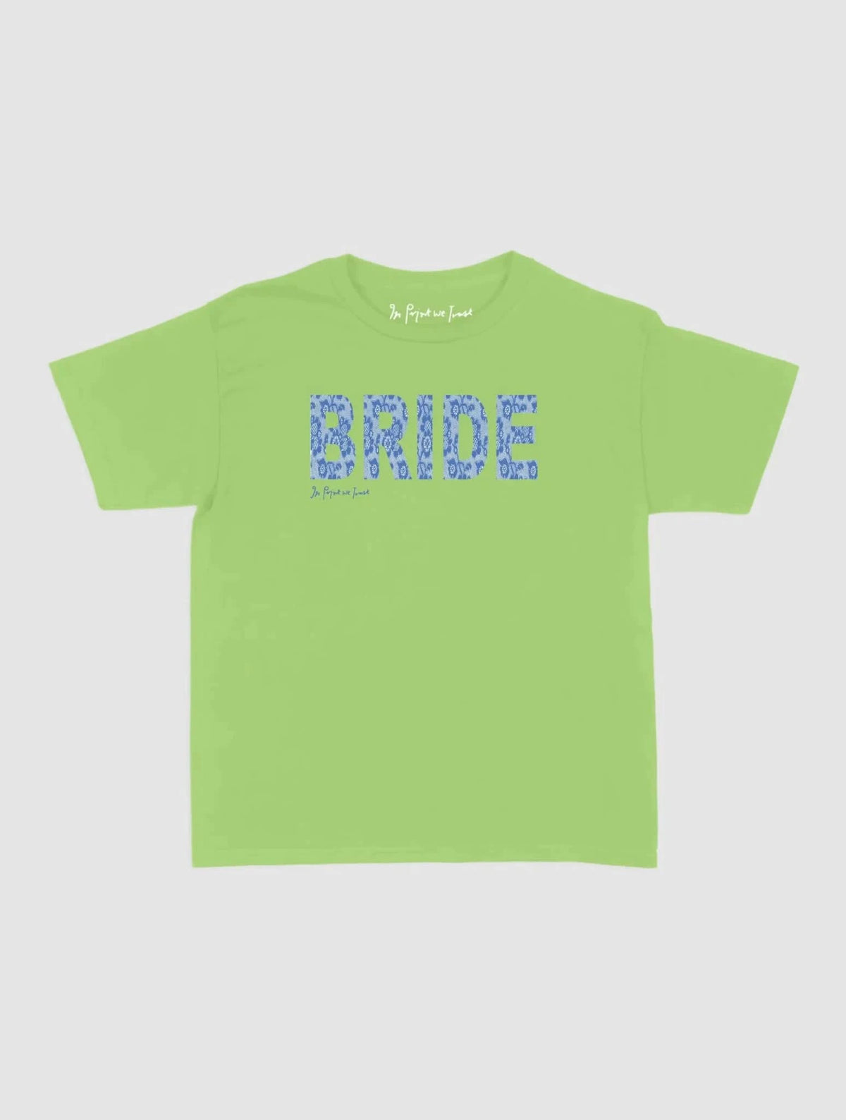 lace bride baby tee - In Print We Trust