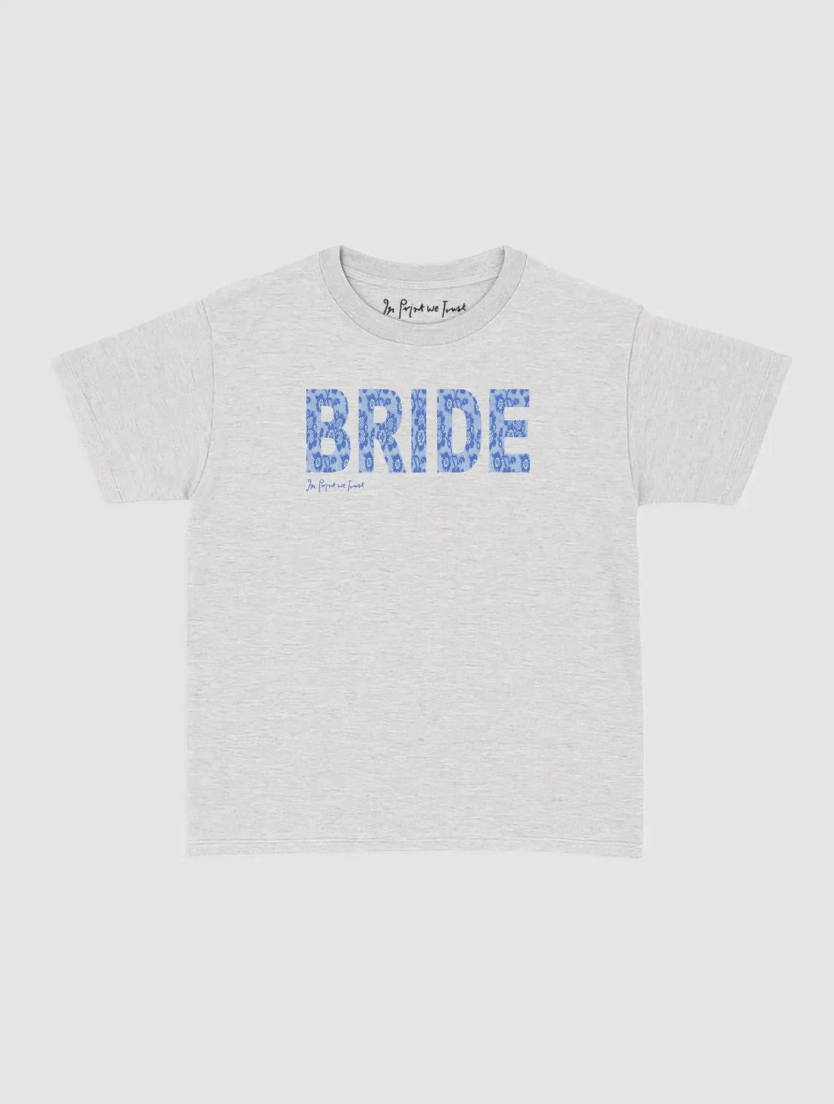 lace bride baby tee - In Print We Trust