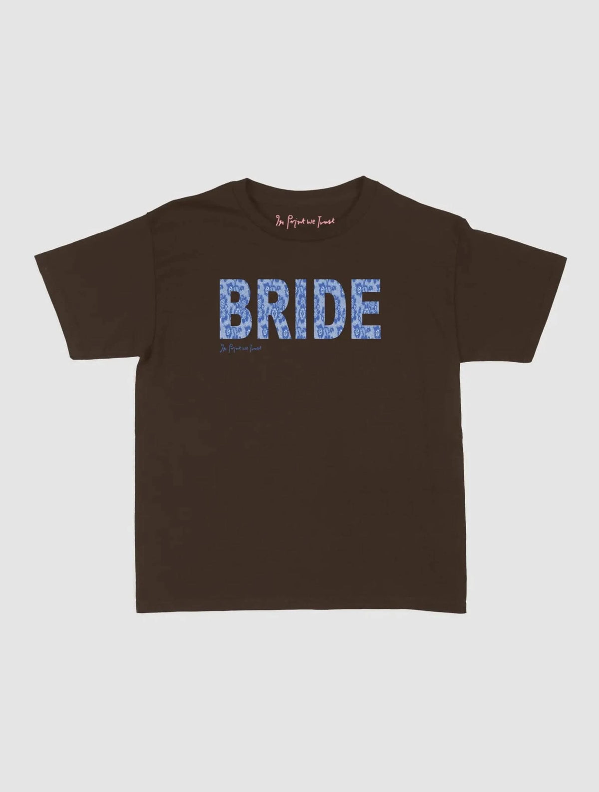 lace bride baby tee - In Print We Trust