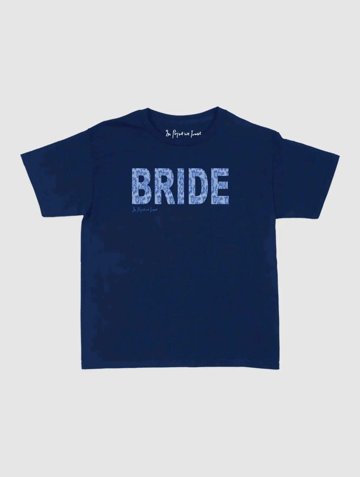 lace bride baby tee - In Print We Trust