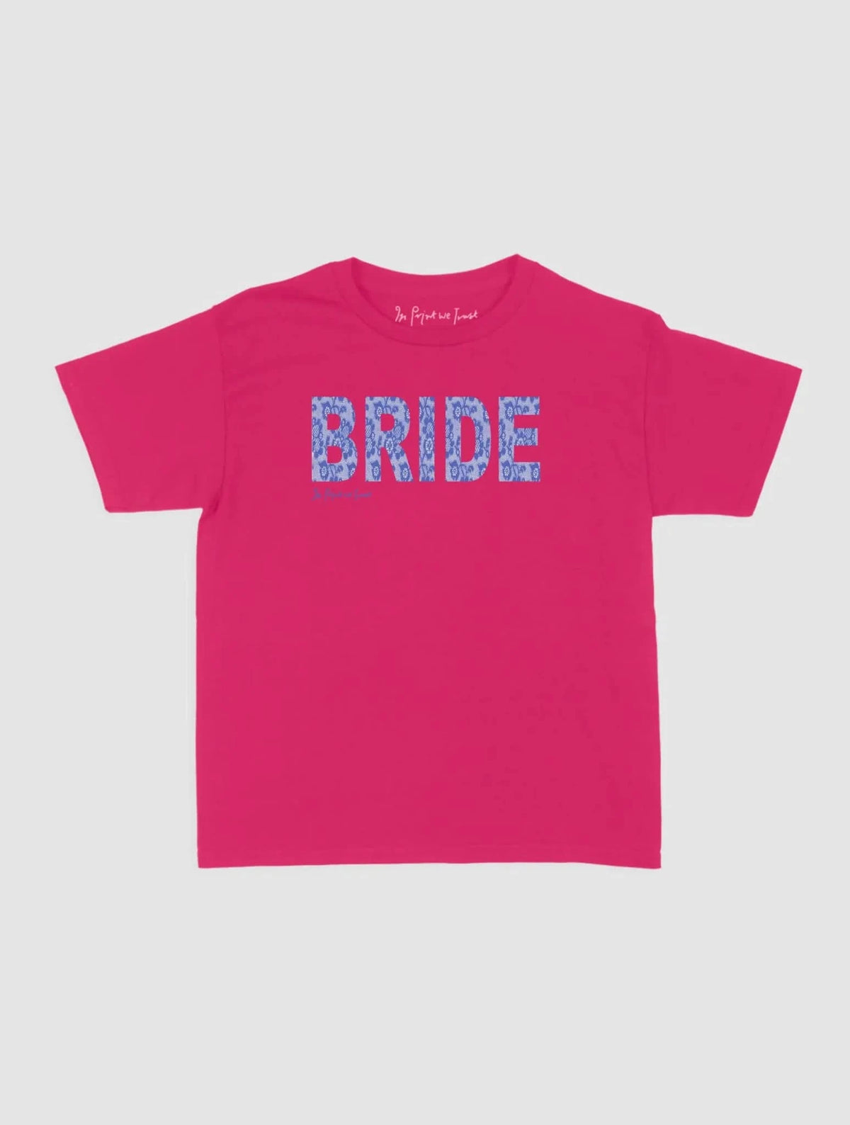 lace bride baby tee - In Print We Trust