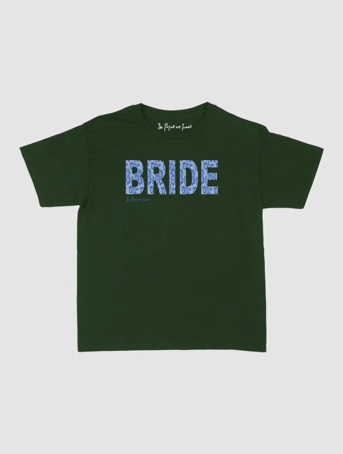 lace bride baby tee - In Print We Trust