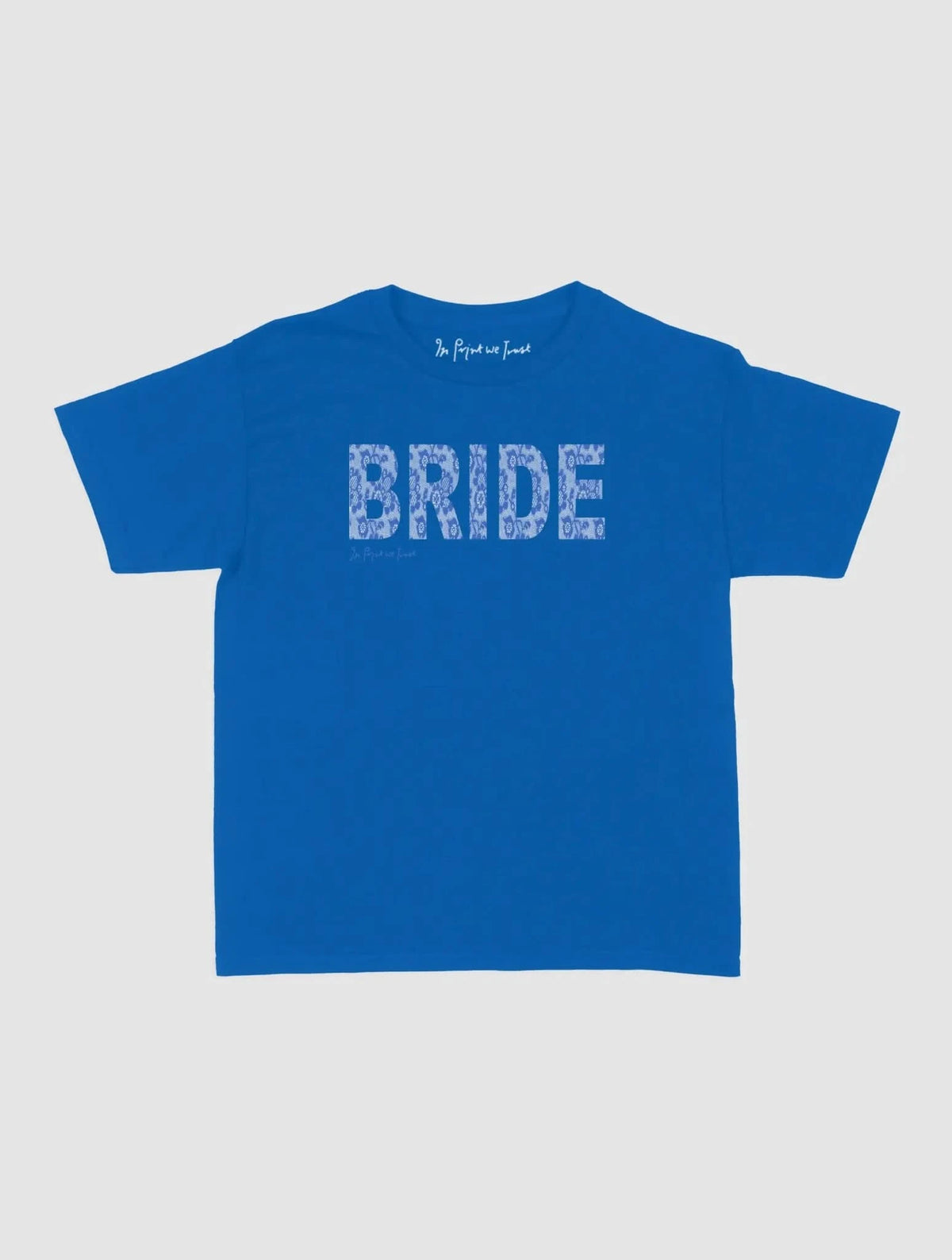 lace bride baby tee - In Print We Trust