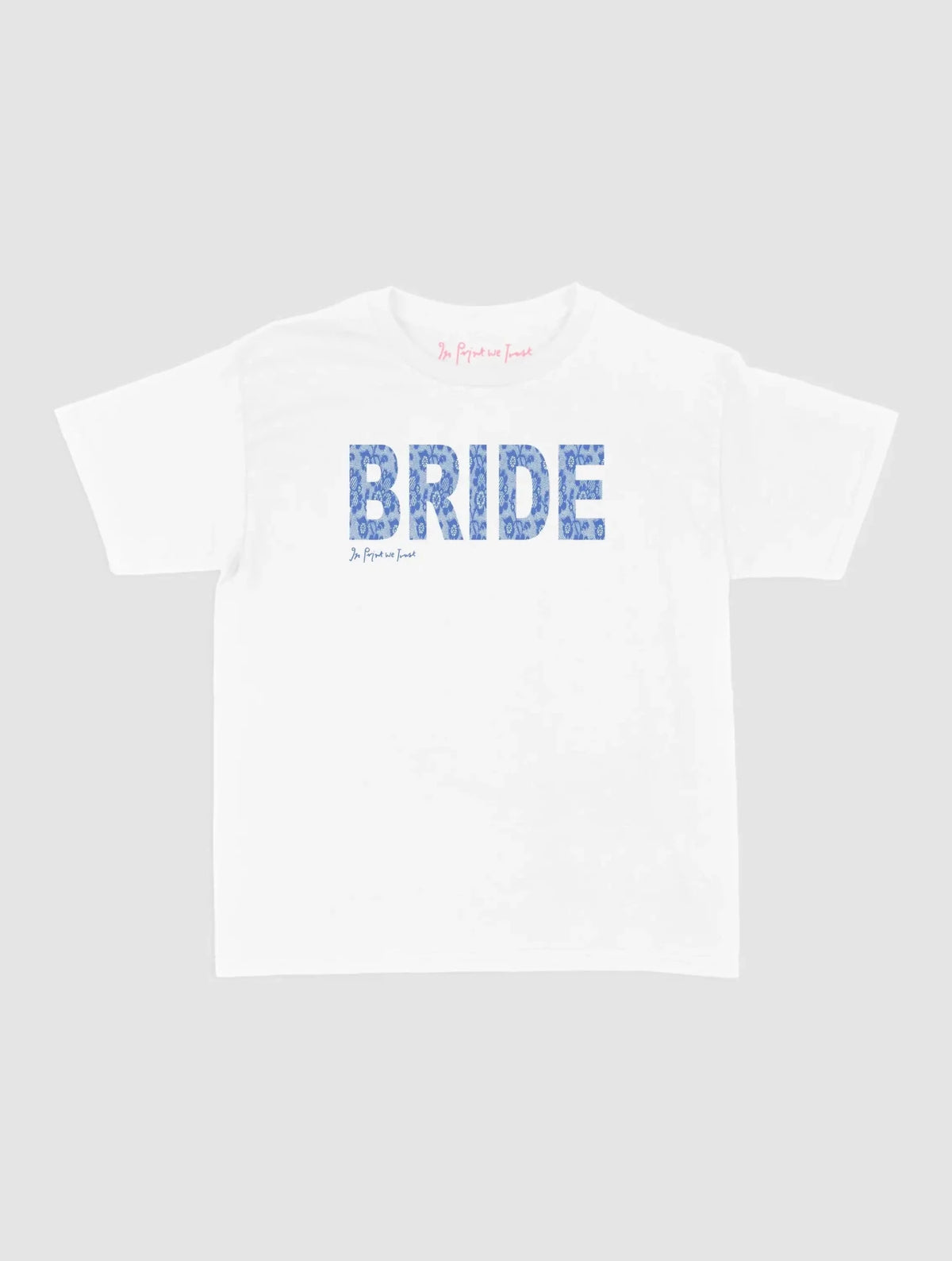lace bride baby tee - In Print We Trust