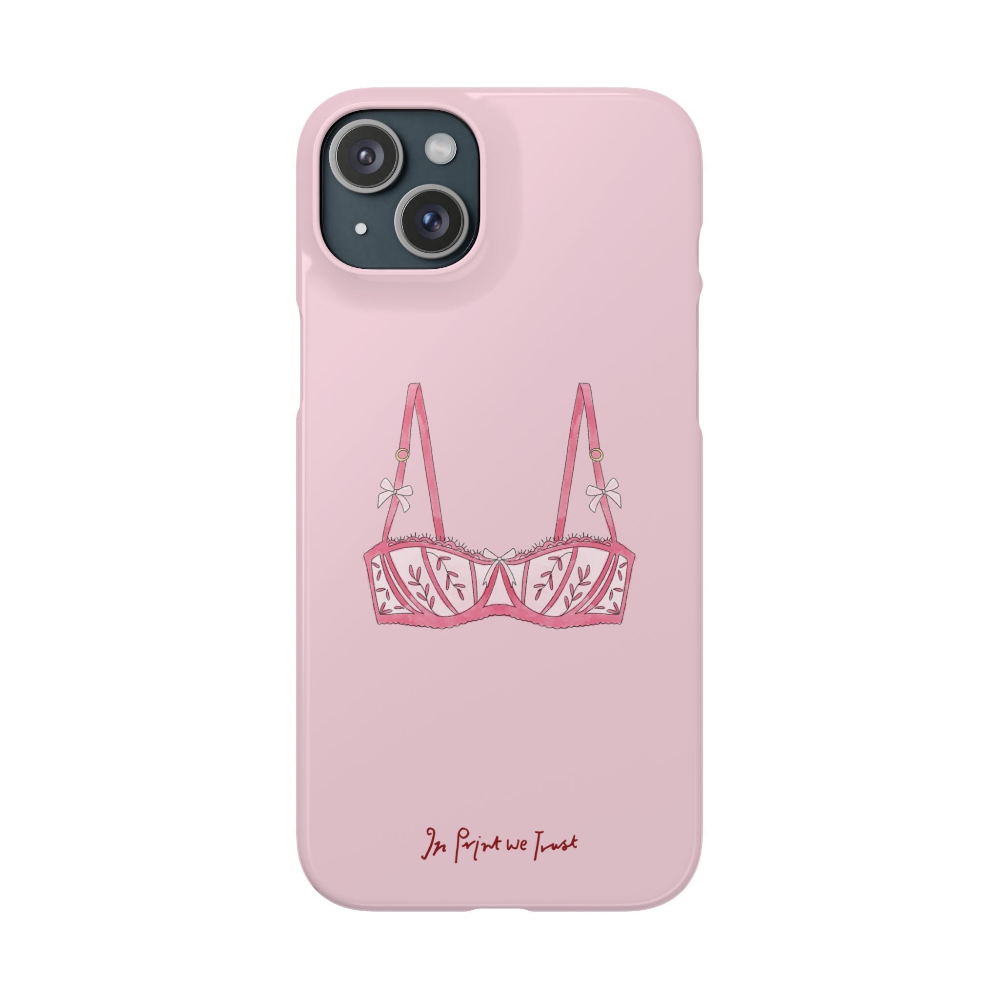 lacy iPhone case - In Print We Trust