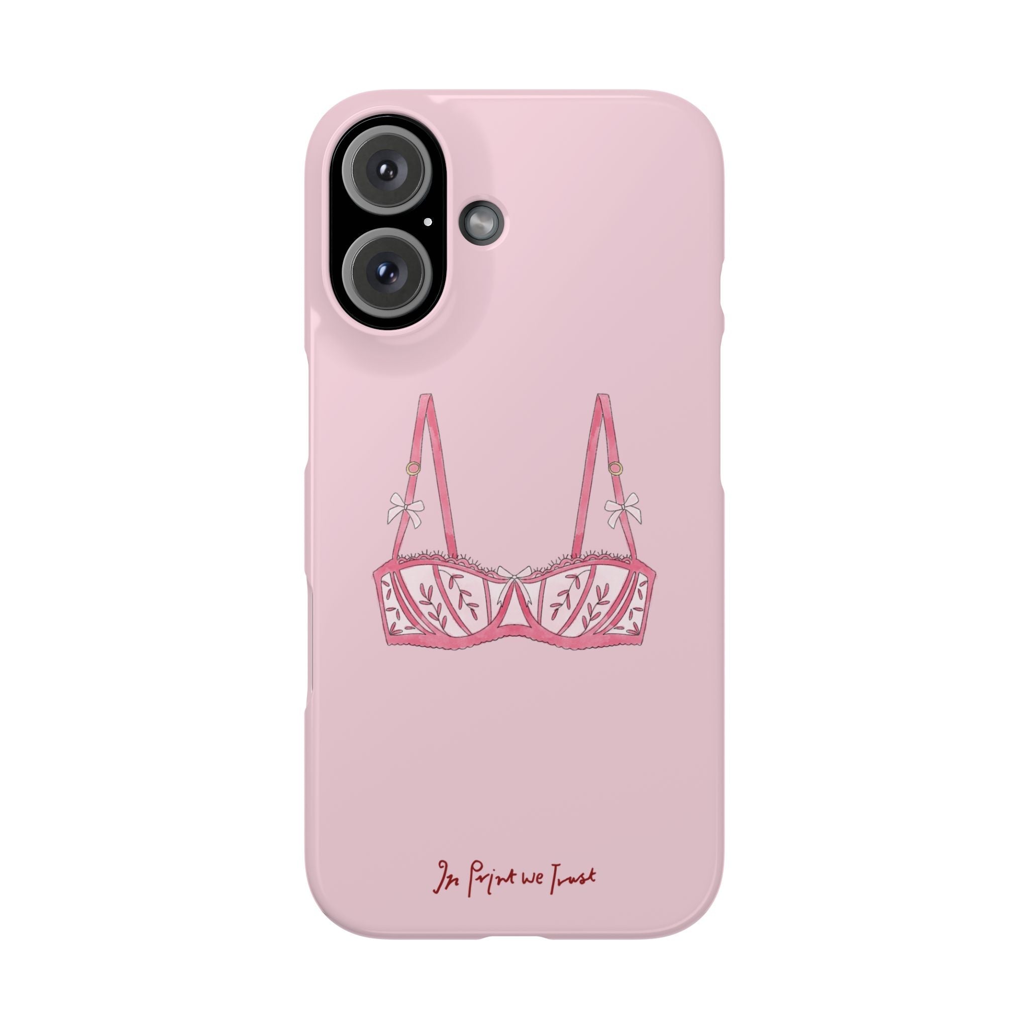 lacy iPhone case - In Print We Trust