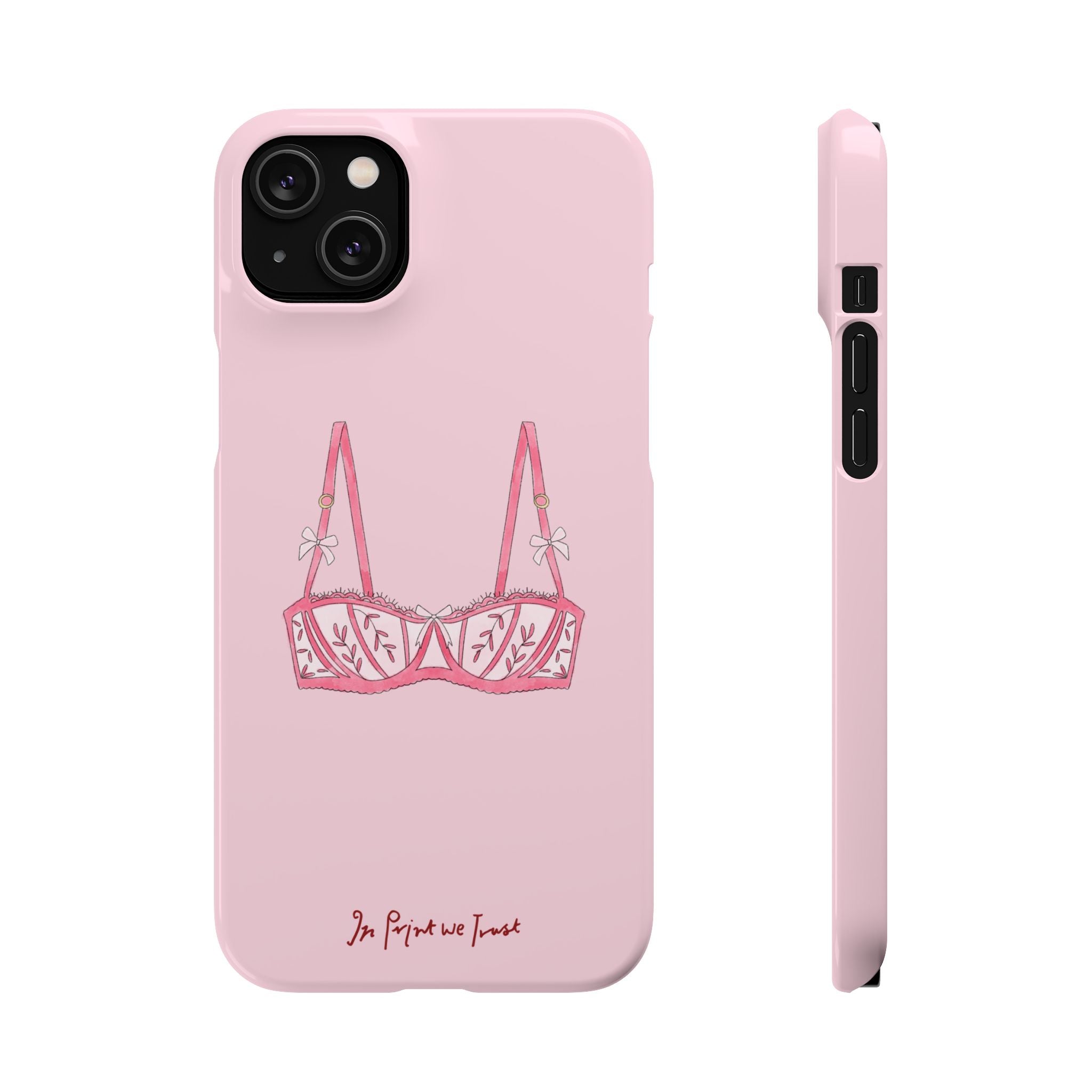 lacy iPhone case - In Print We Trust