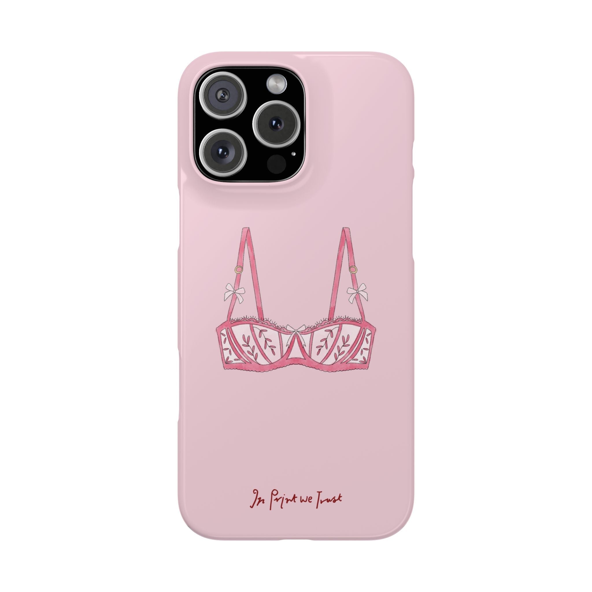 lacy iPhone case - In Print We Trust