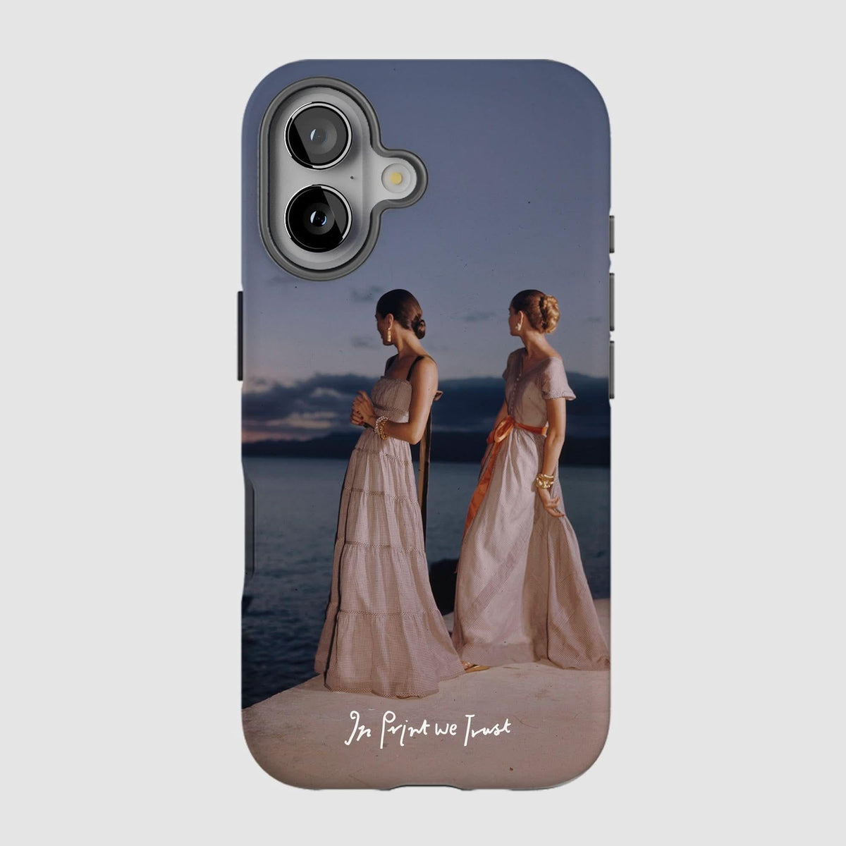 ladies tough iPhone case - In Print We Trust