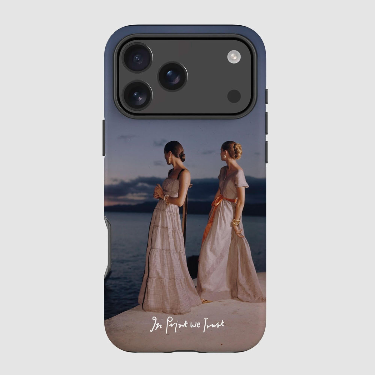 ladies tough iPhone case - In Print We Trust