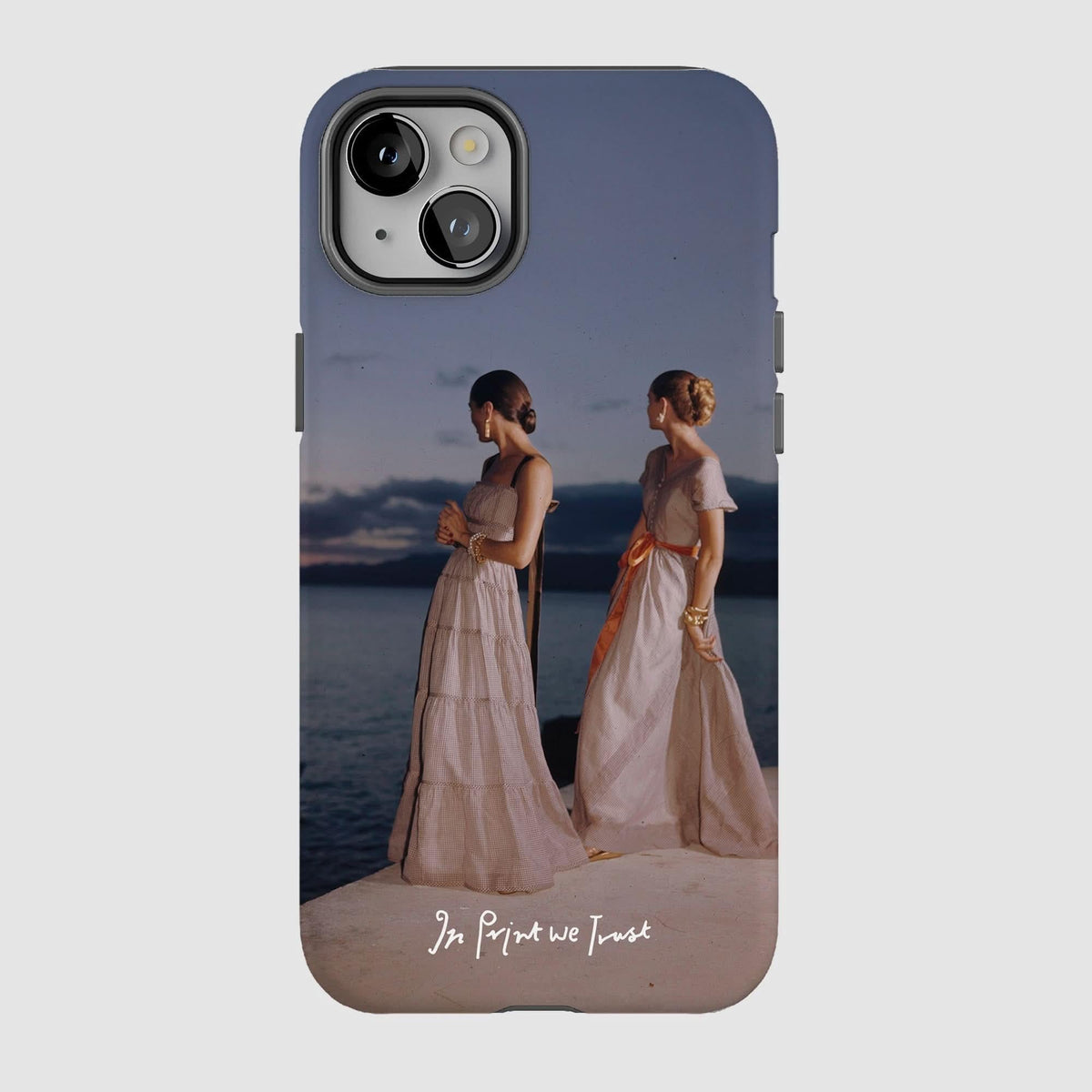 ladies tough iPhone case - In Print We Trust