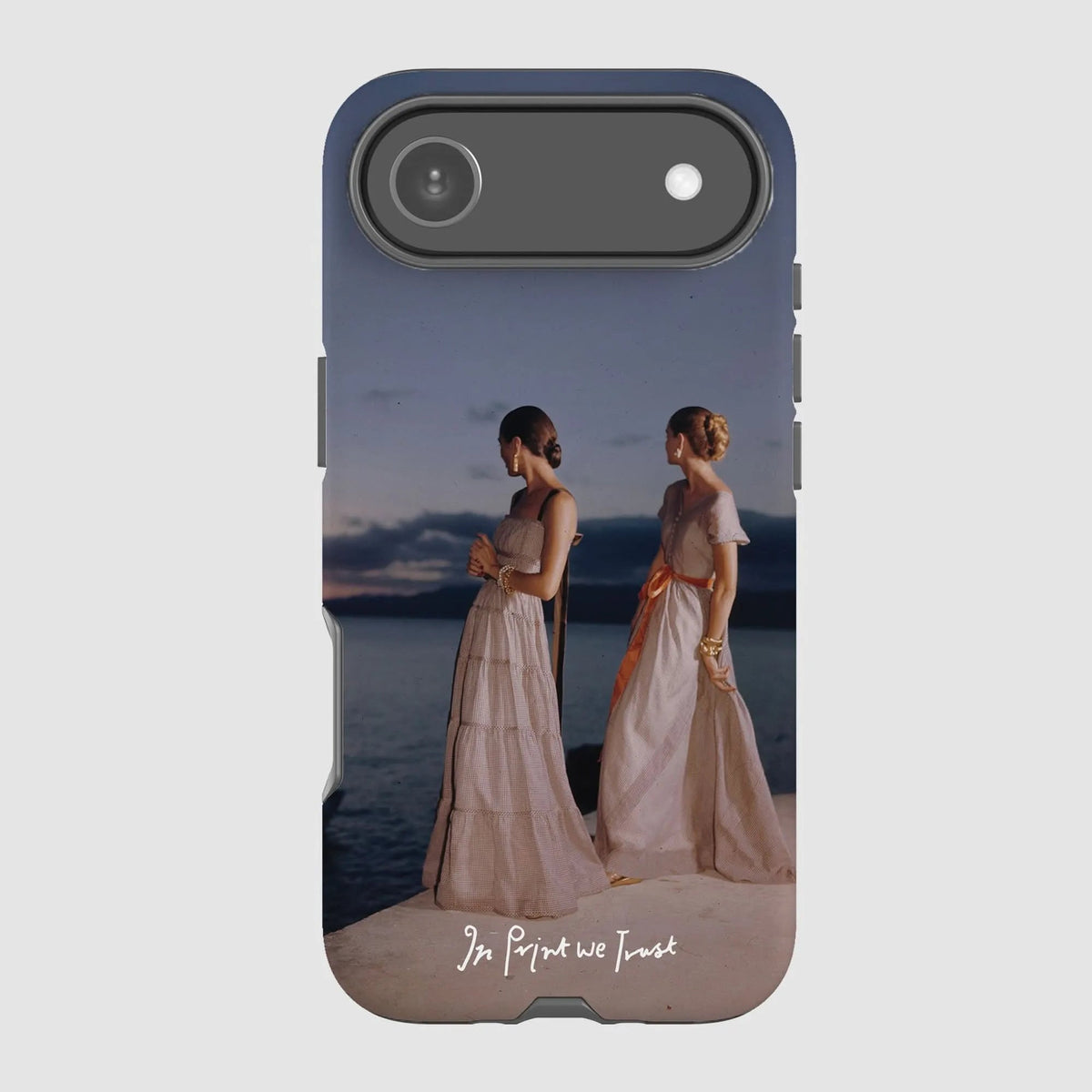 ladies tough iPhone case - In Print We Trust