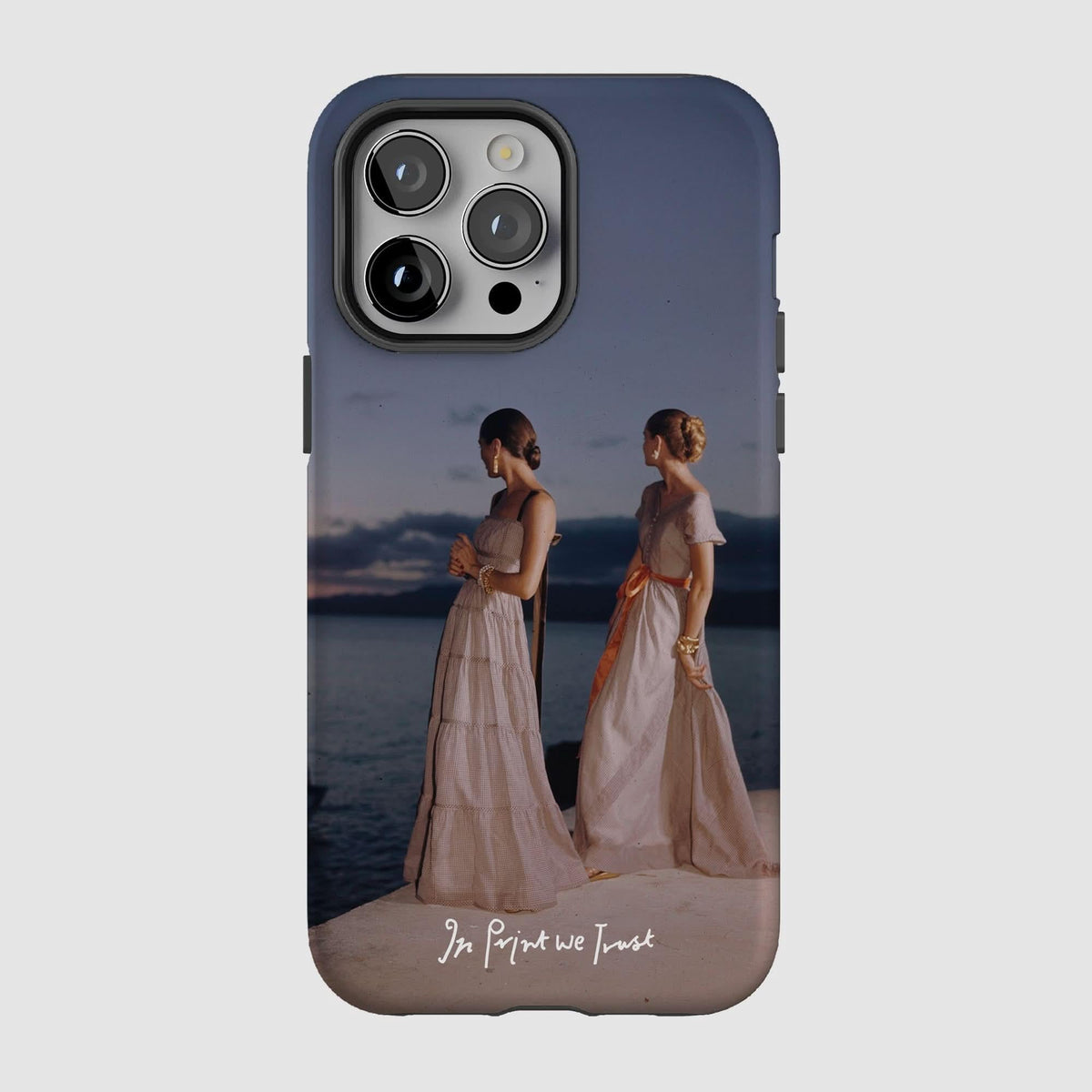 ladies tough iPhone case - In Print We Trust