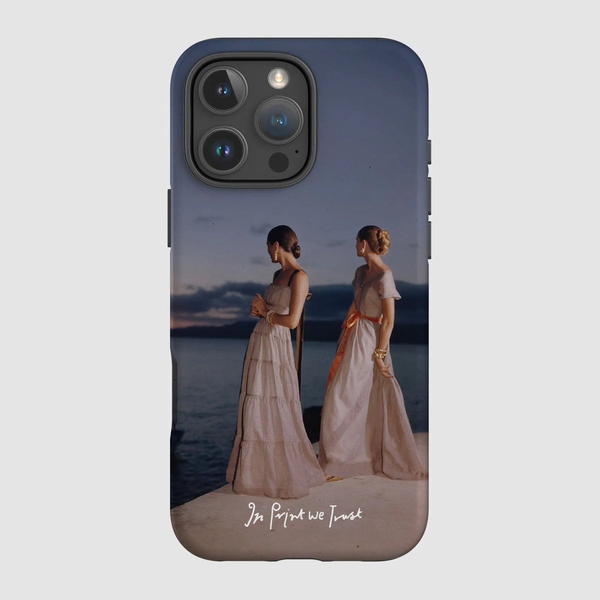 ladies tough iPhone case - In Print We Trust