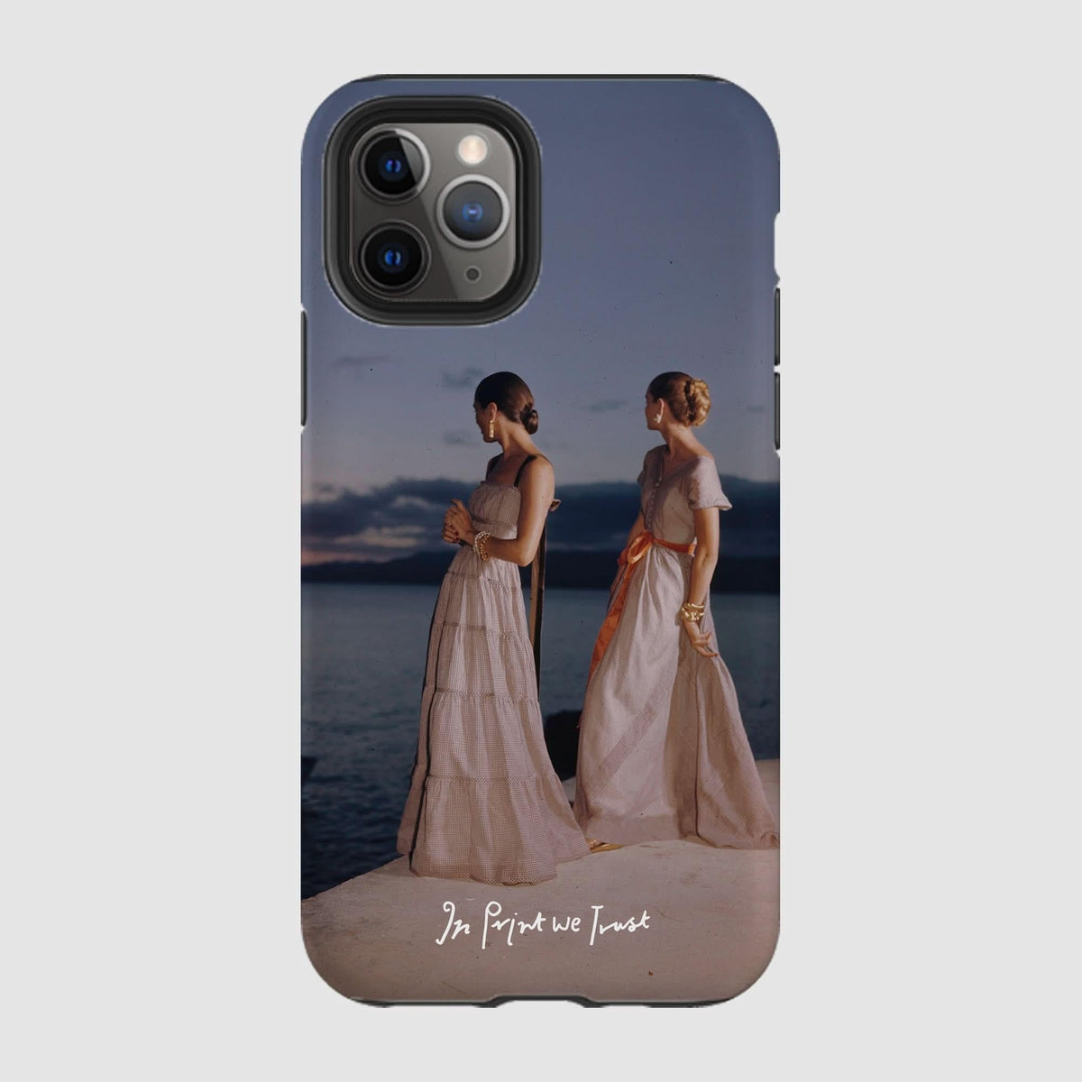 ladies tough iPhone case - In Print We Trust