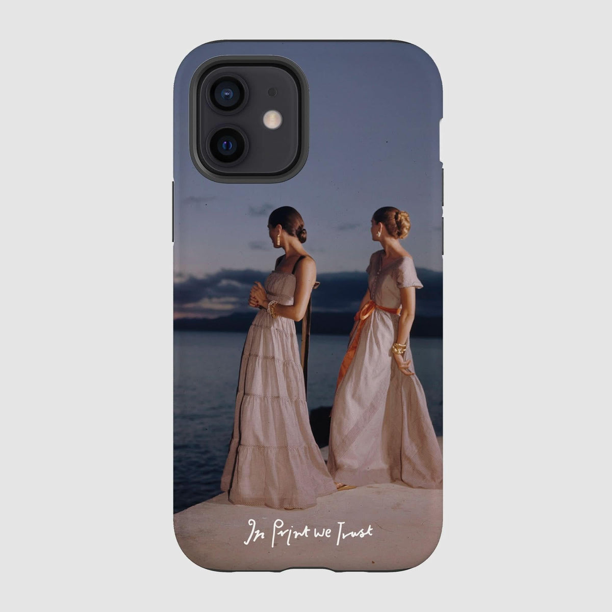 ladies tough iPhone case - In Print We Trust