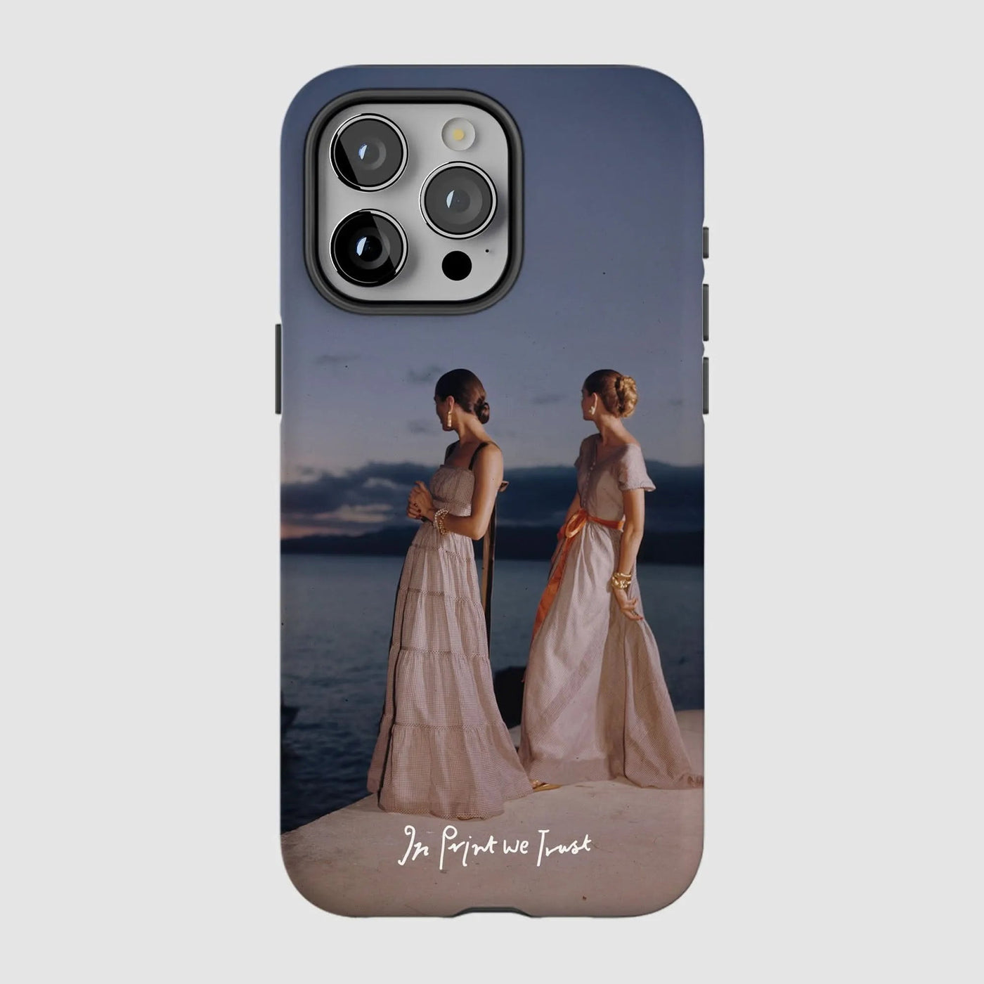 ladies tough iPhone case - In Print We Trust