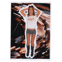 late night call baby tee - In Print We Trust