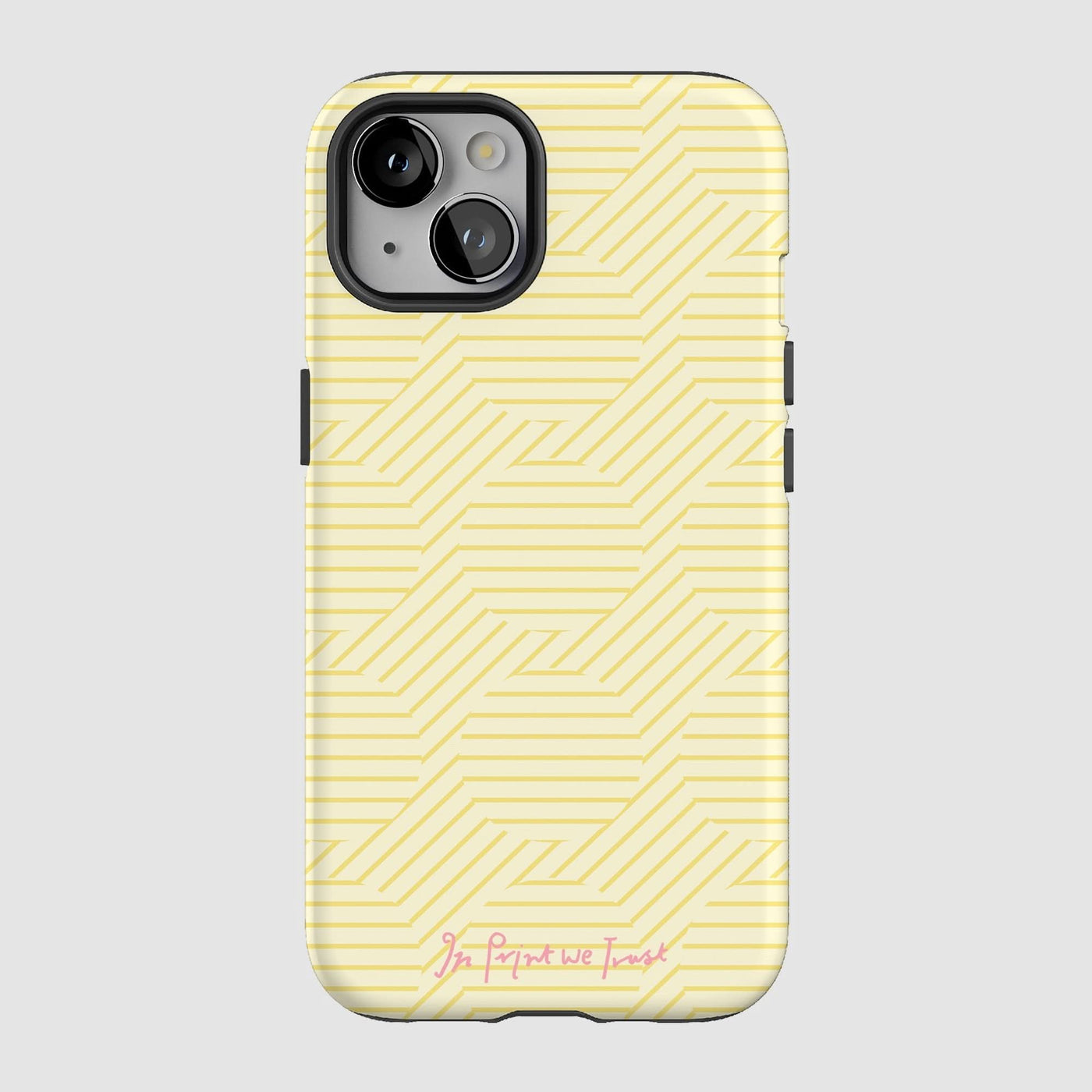 lemon tough iPhone case - In Print We Trust
