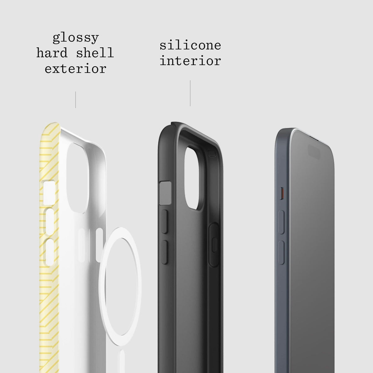 lemon tough iPhone case - In Print We Trust