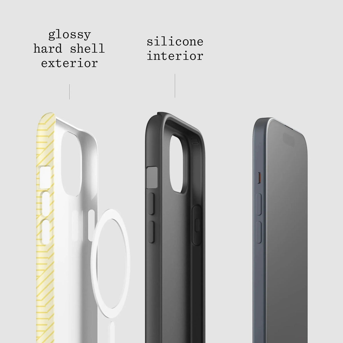 lemon tough iPhone case - In Print We Trust