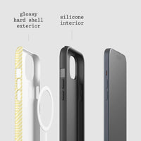 lemon tough iPhone case - In Print We Trust