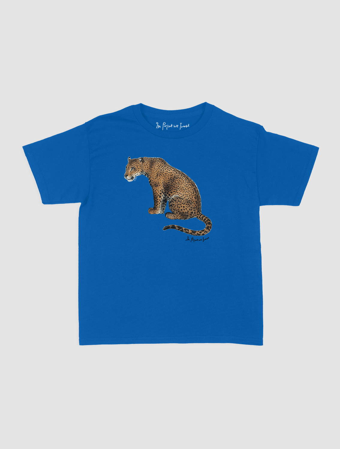 leopard baby tee - In Print We Trust