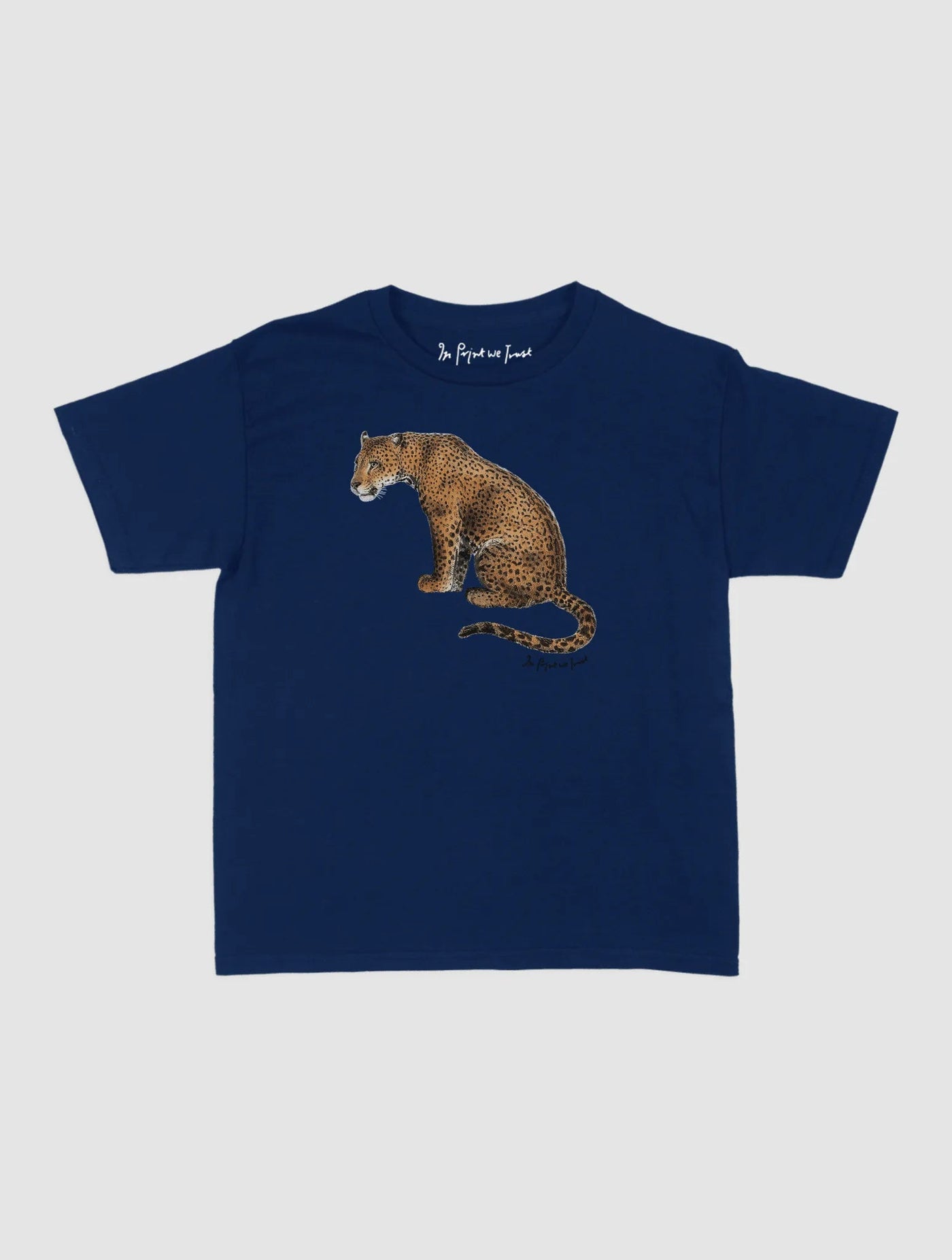 leopard baby tee - In Print We Trust