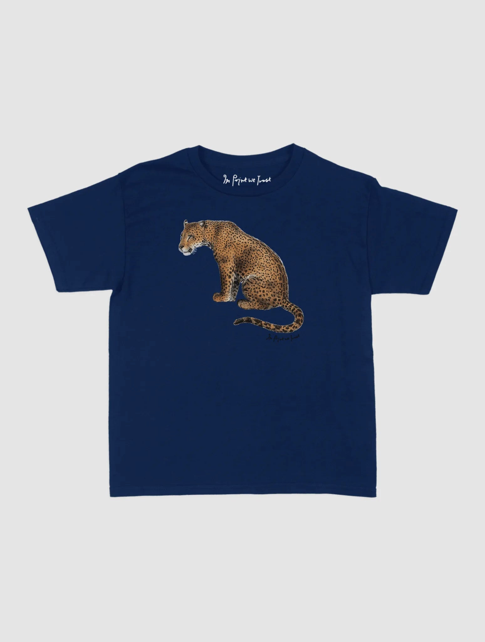 leopard baby tee - In Print We Trust
