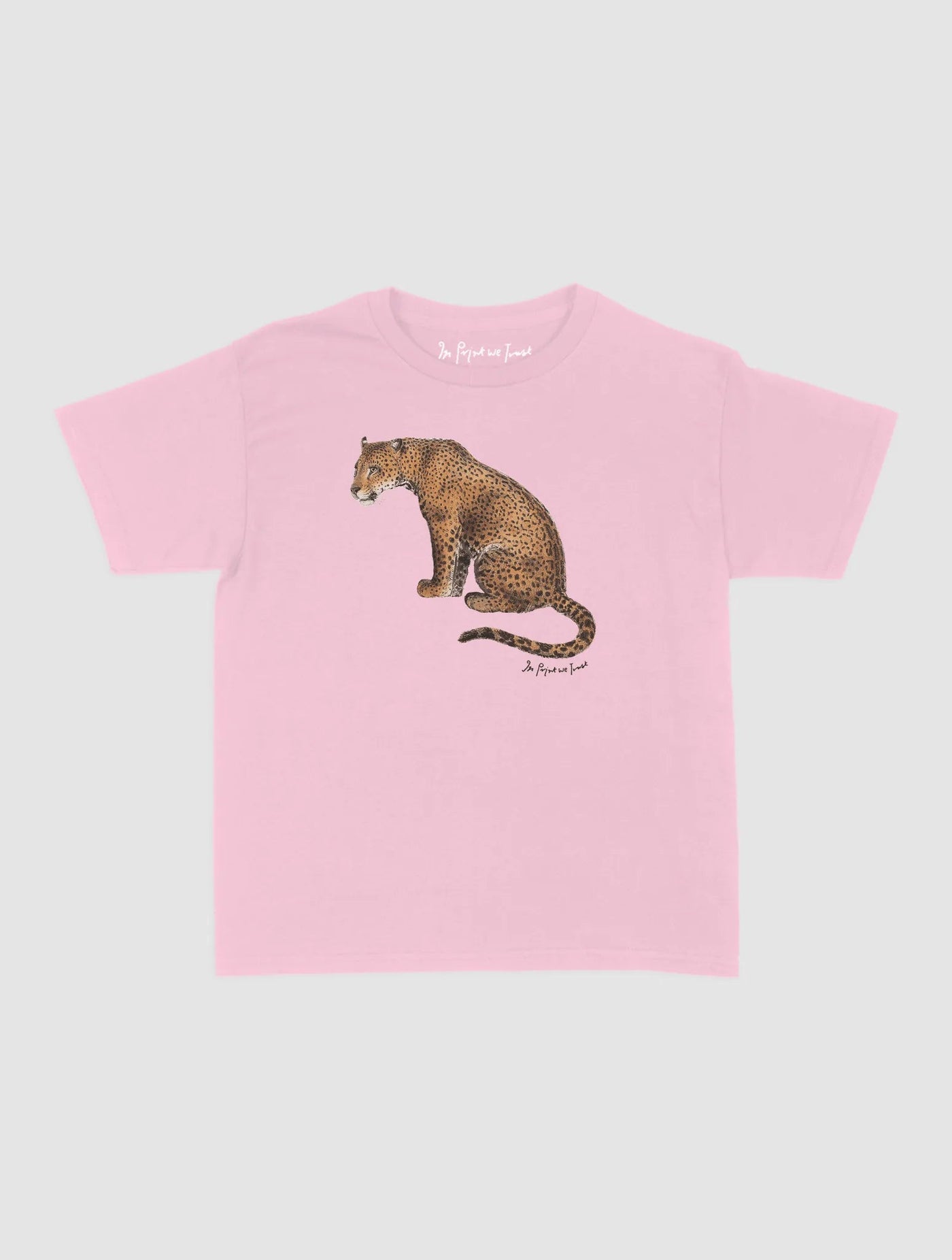 leopard baby tee - In Print We Trust
