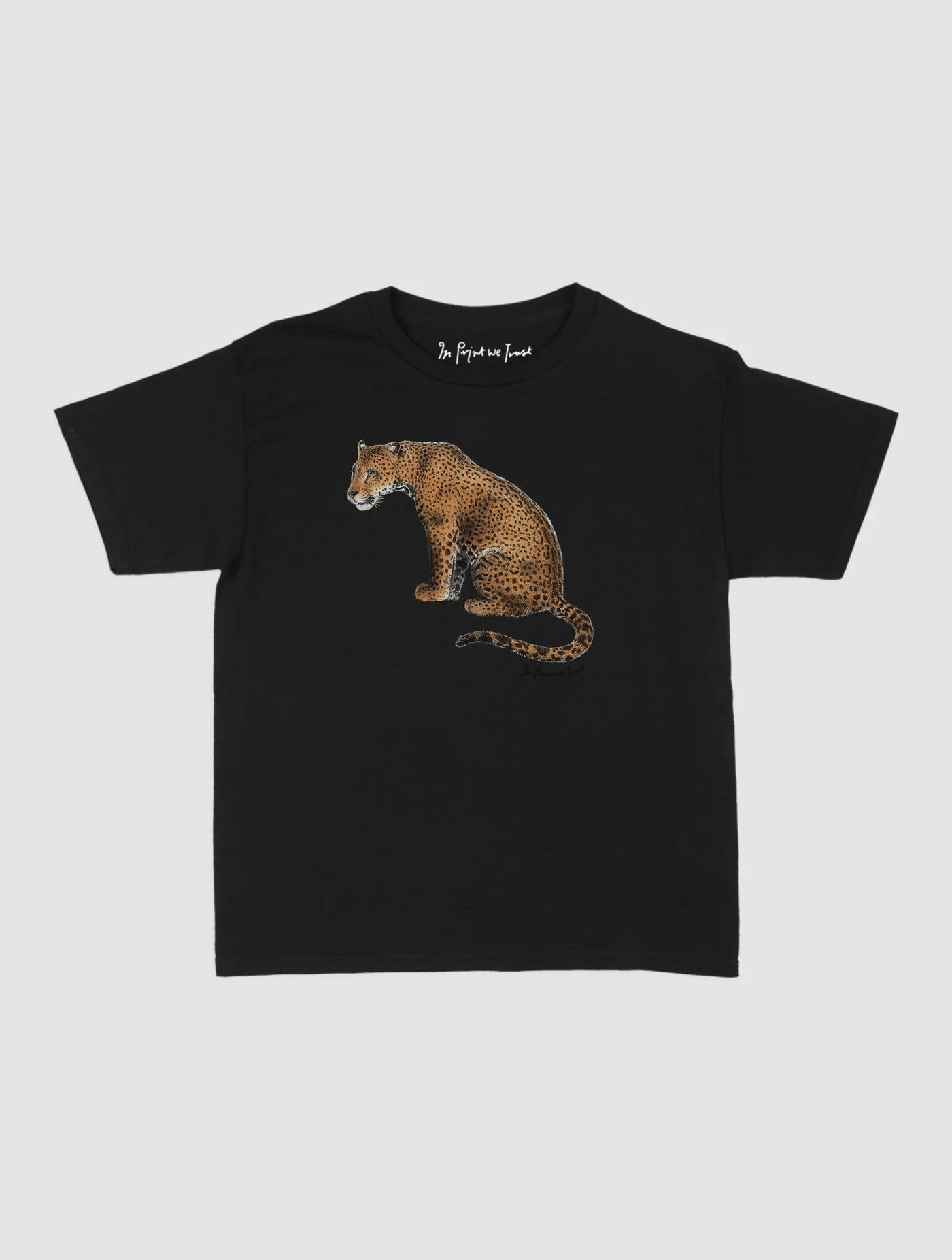 leopard baby tee - In Print We Trust