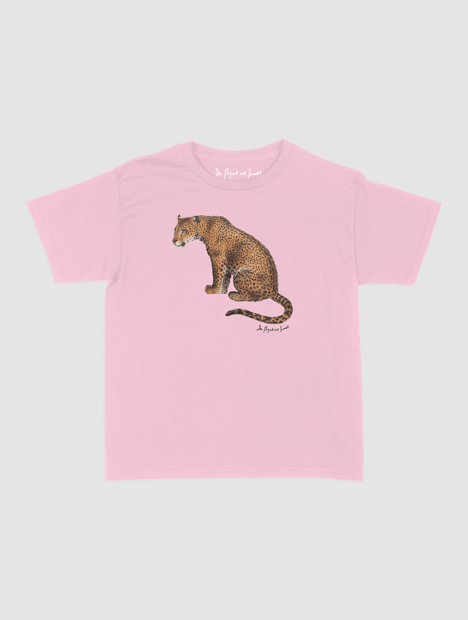 leopard baby tee - In Print We Trust