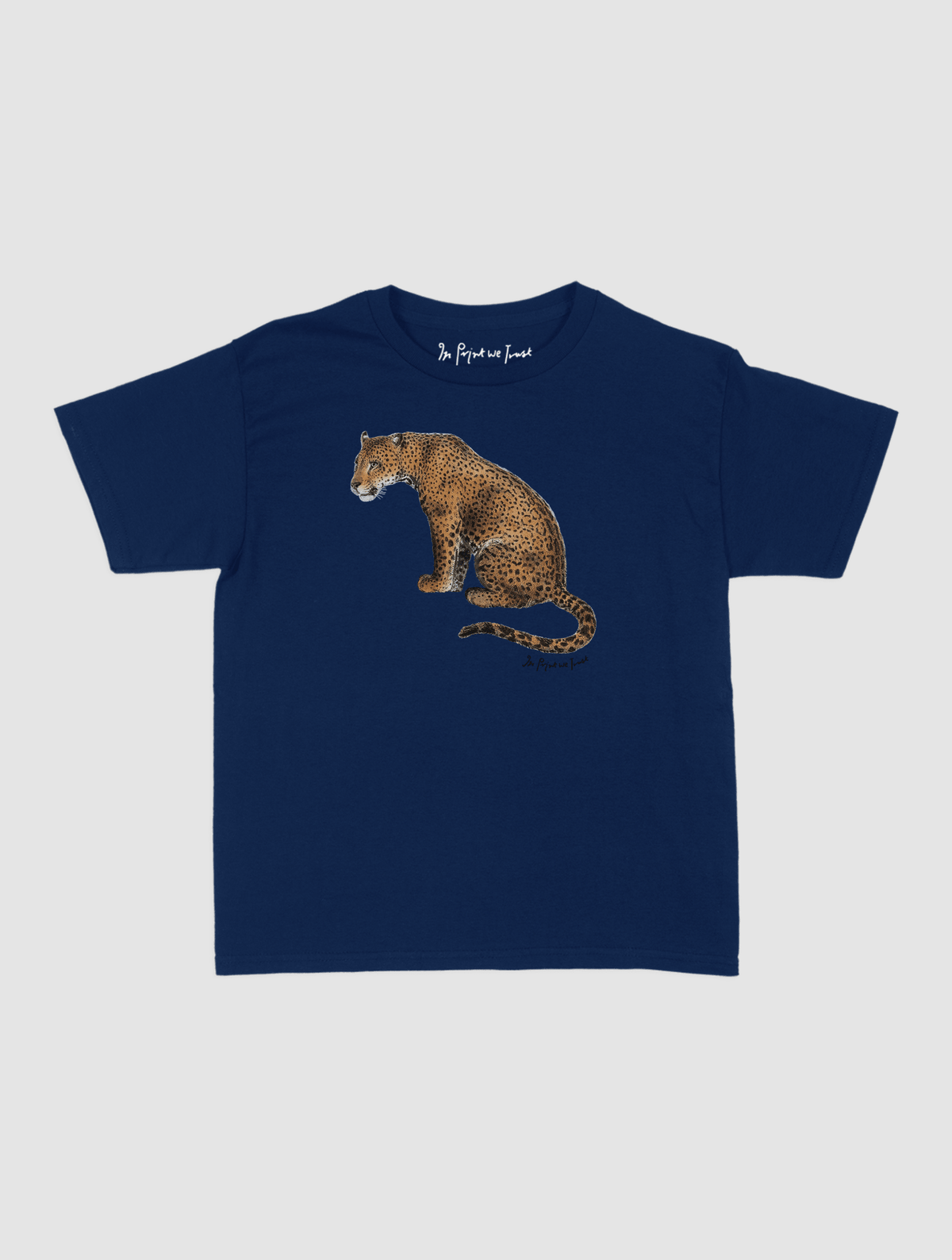 leopard baby tee - In Print We Trust