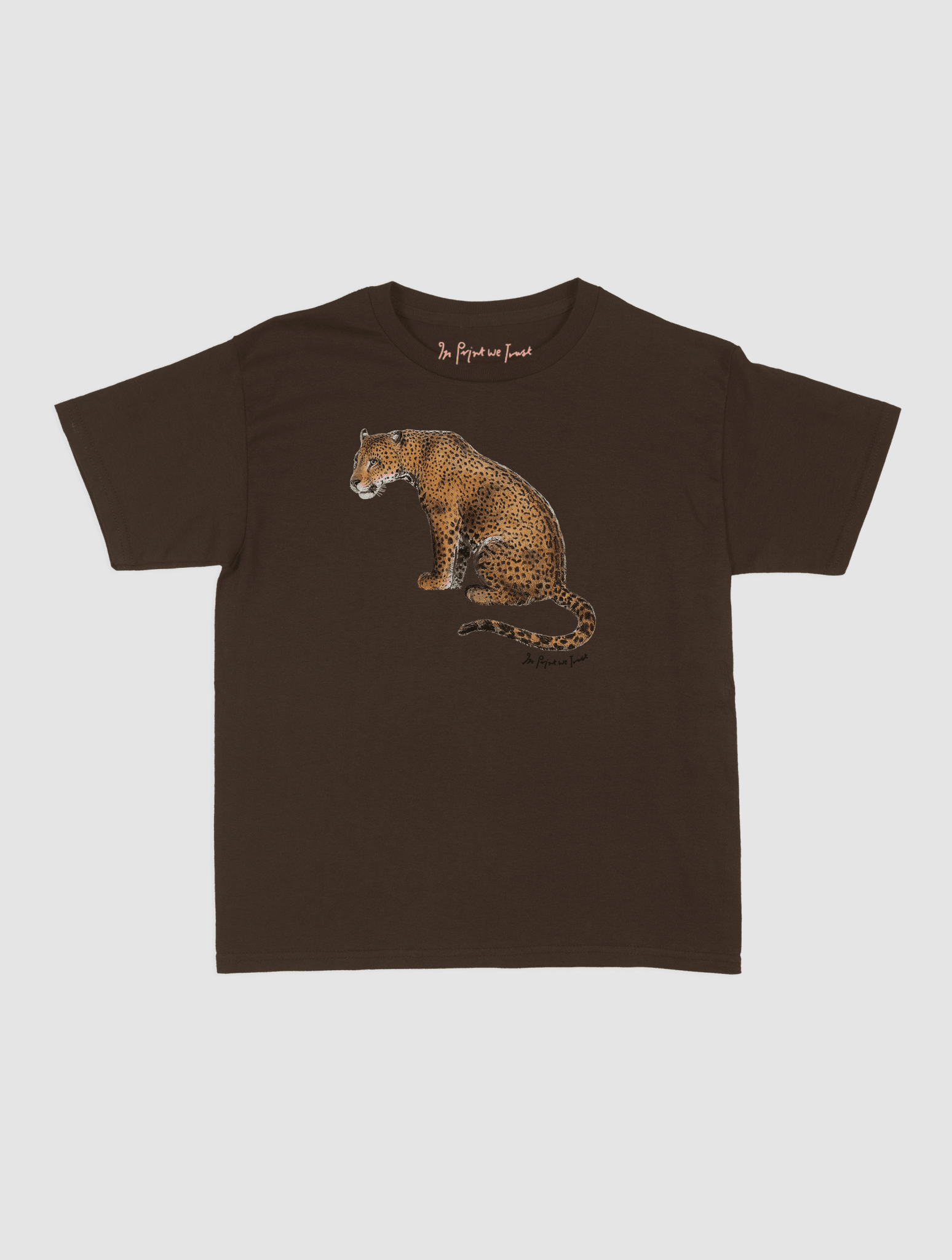 leopard baby tee - In Print We Trust