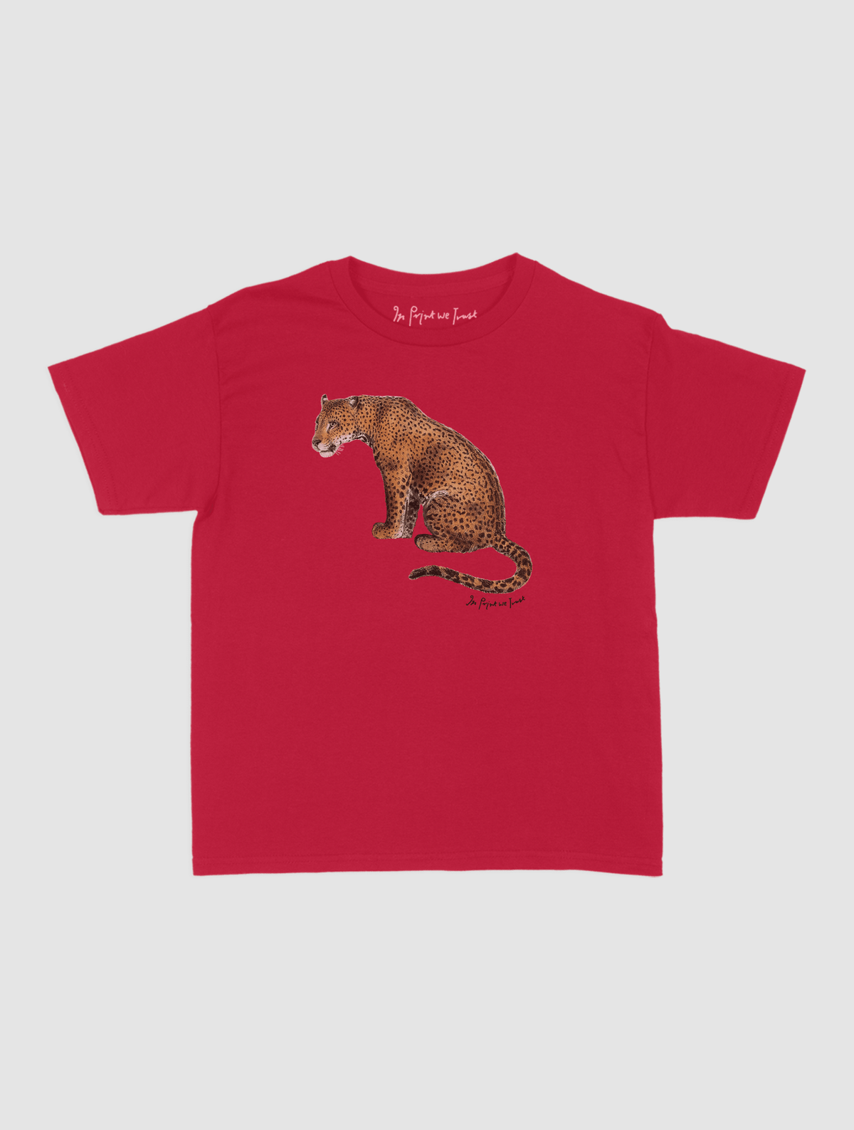 leopard baby tee - In Print We Trust