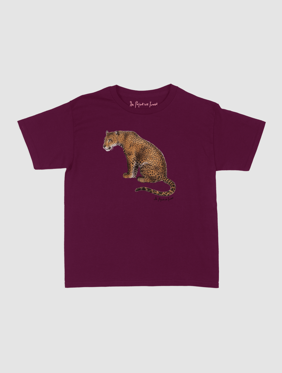 leopard baby tee - In Print We Trust