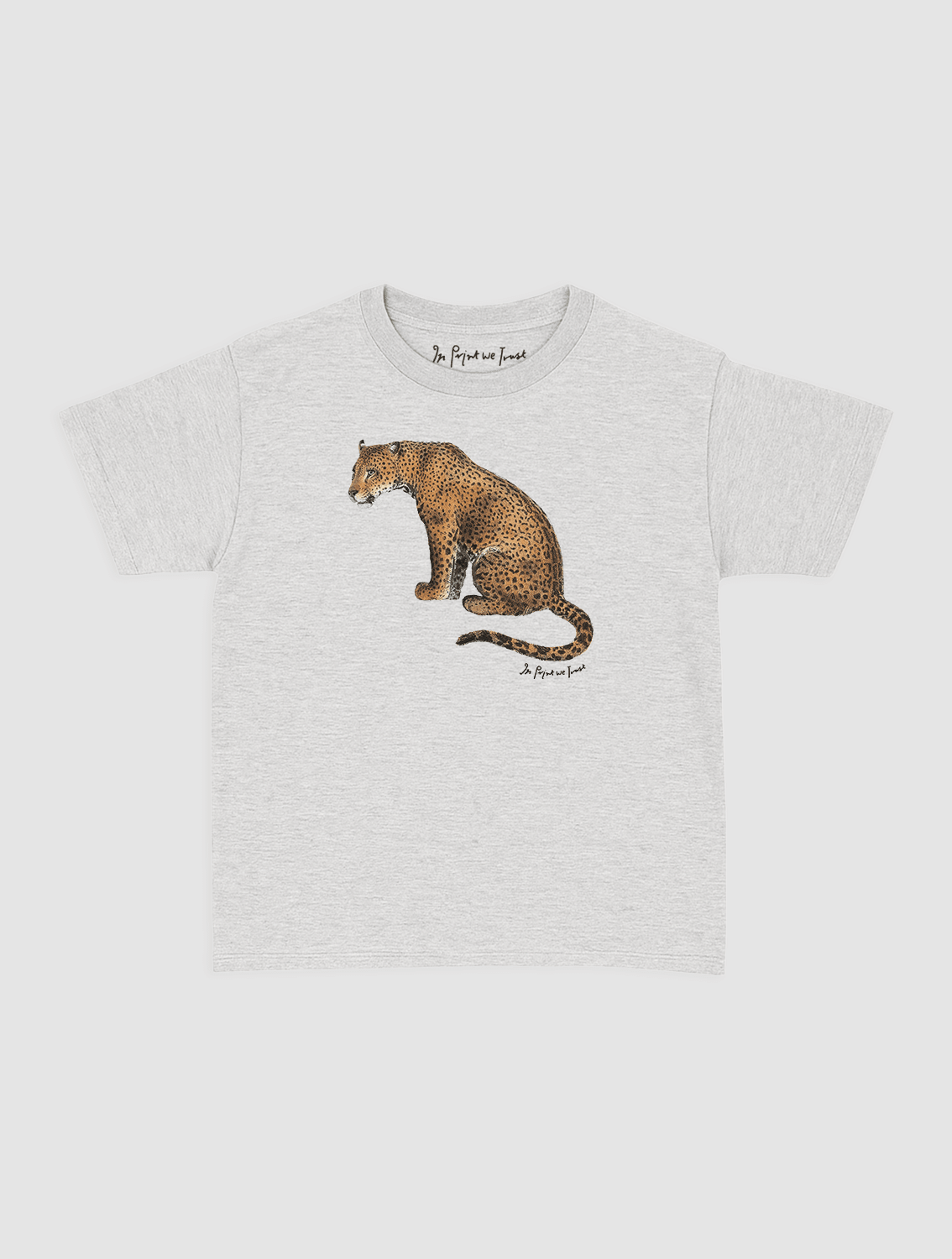 leopard baby tee - In Print We Trust