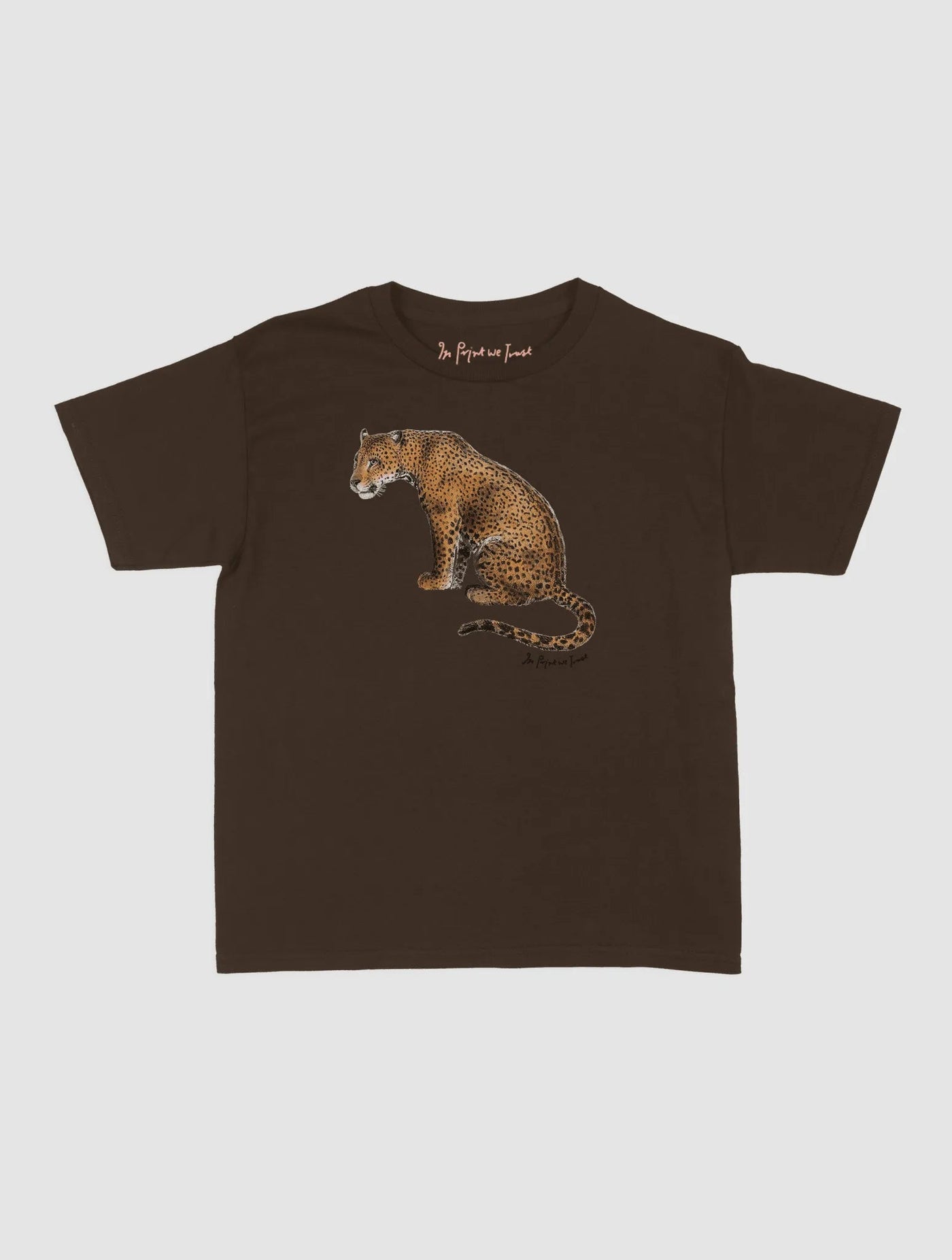 leopard baby tee - In Print We Trust