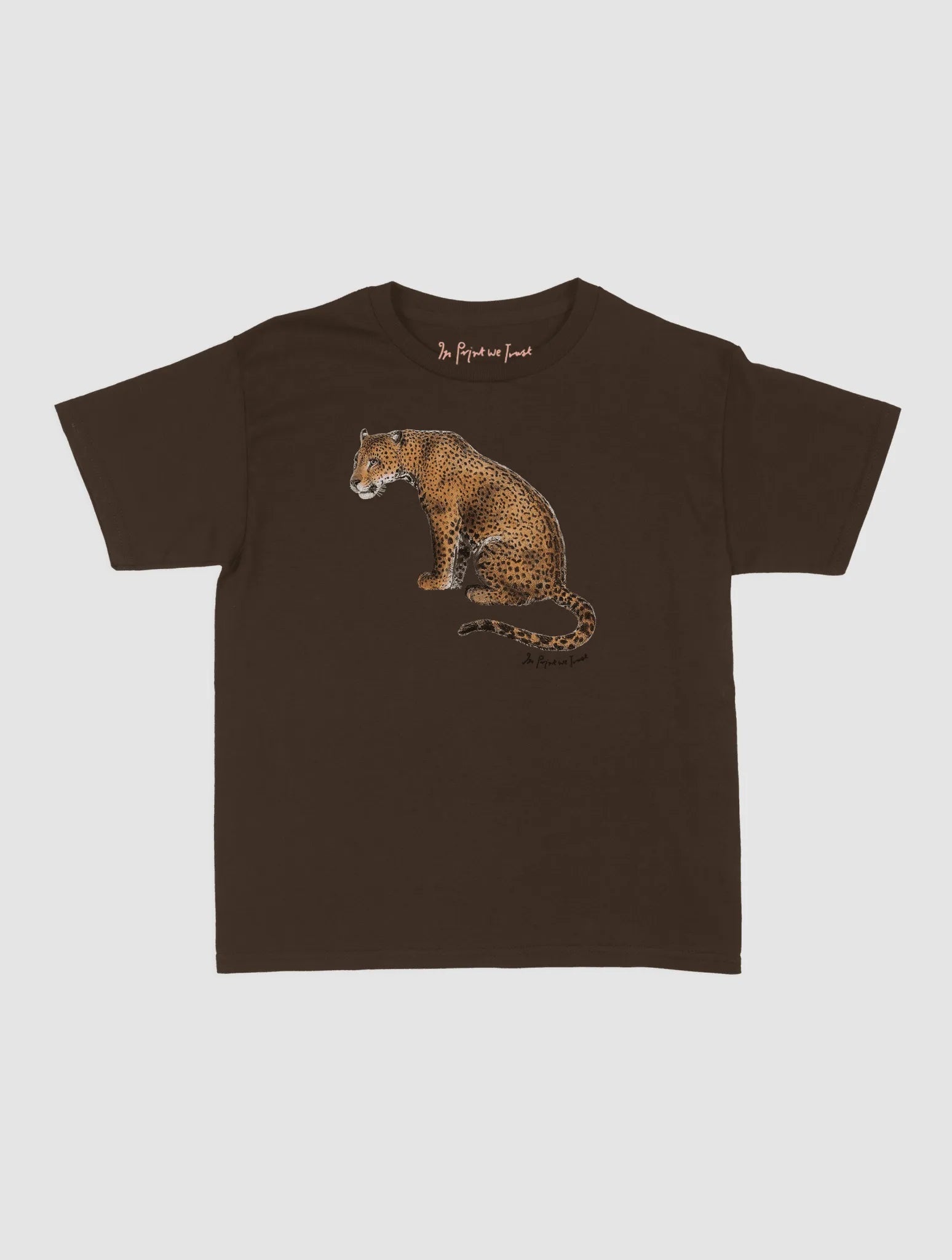leopard baby tee - In Print We Trust