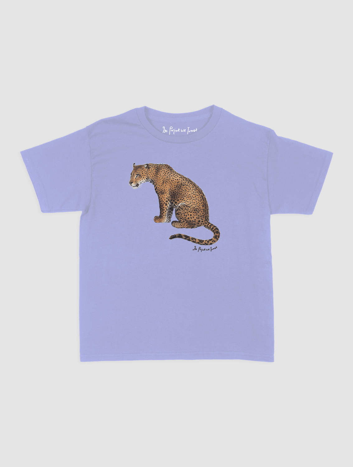 leopard baby tee - In Print We Trust