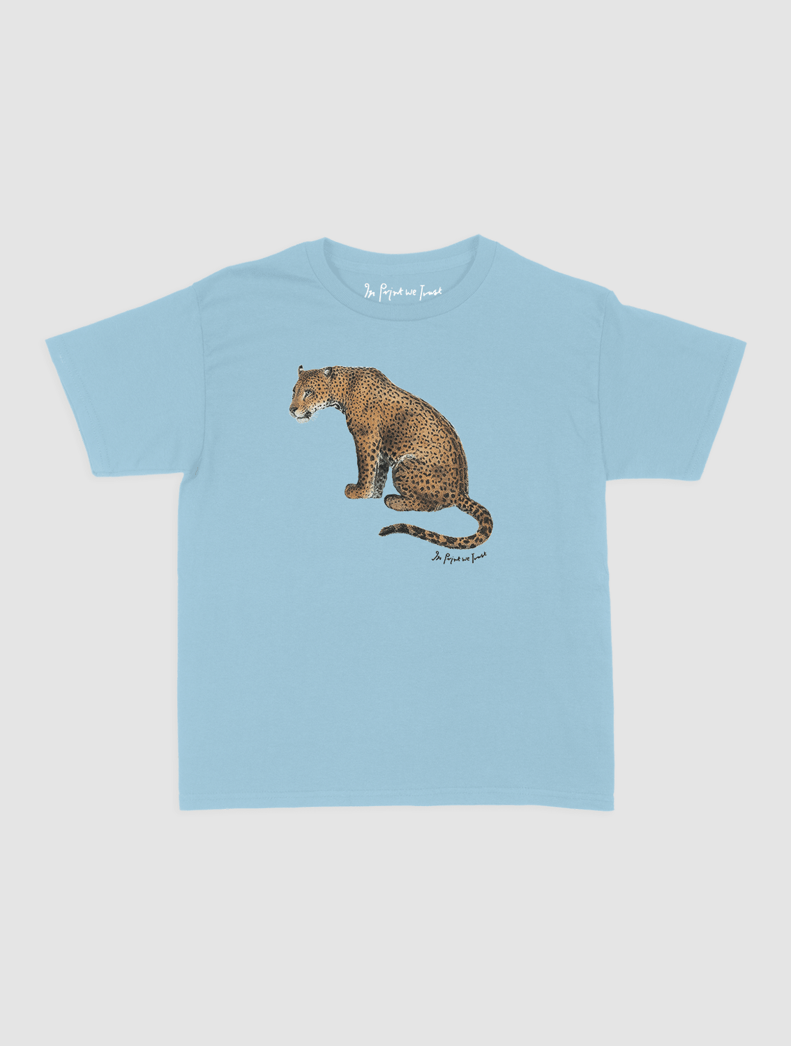 leopard baby tee - In Print We Trust