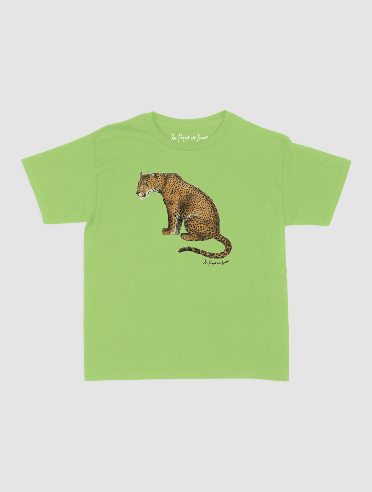 leopard baby tee - In Print We Trust