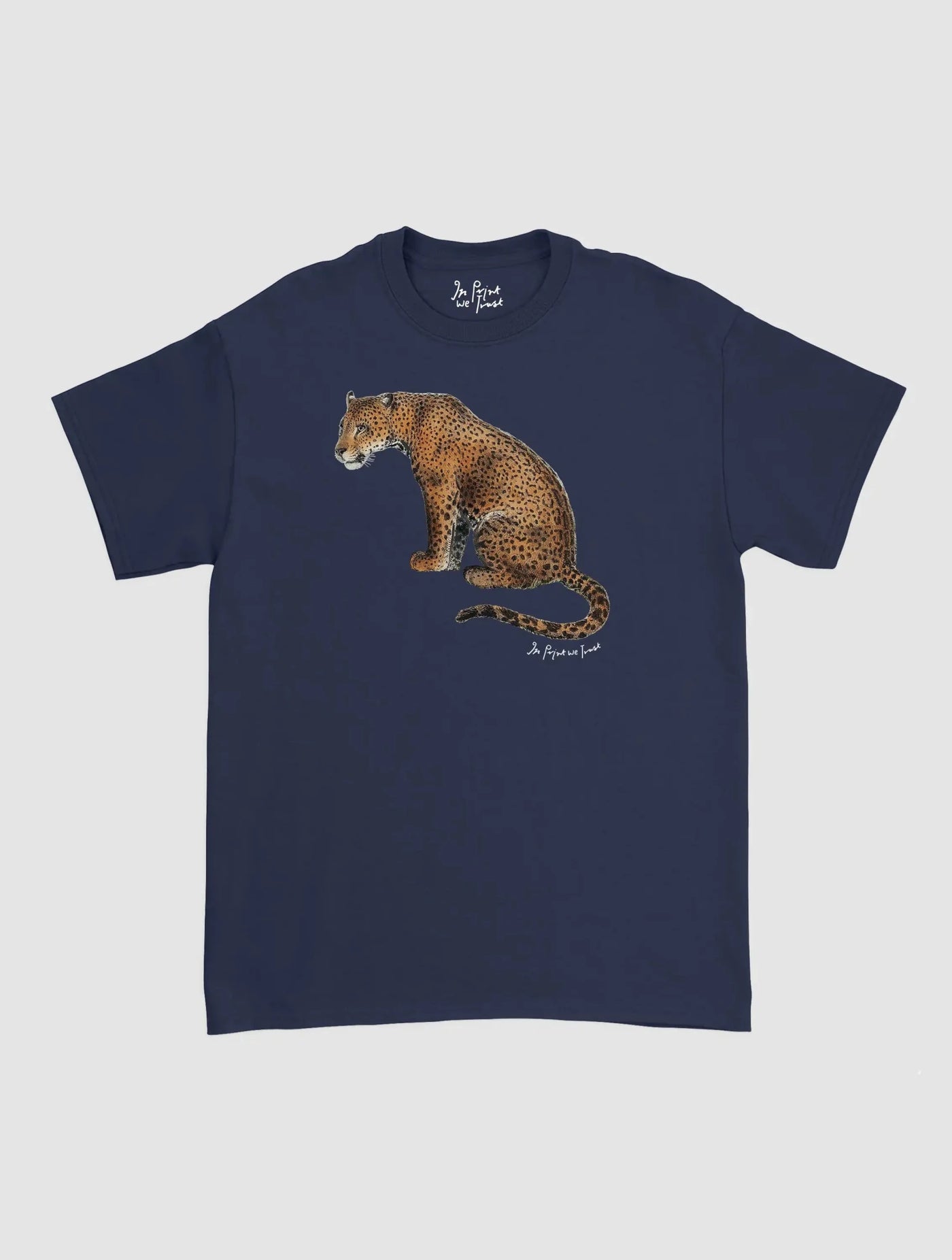 leopard classic tee - In Print We Trust