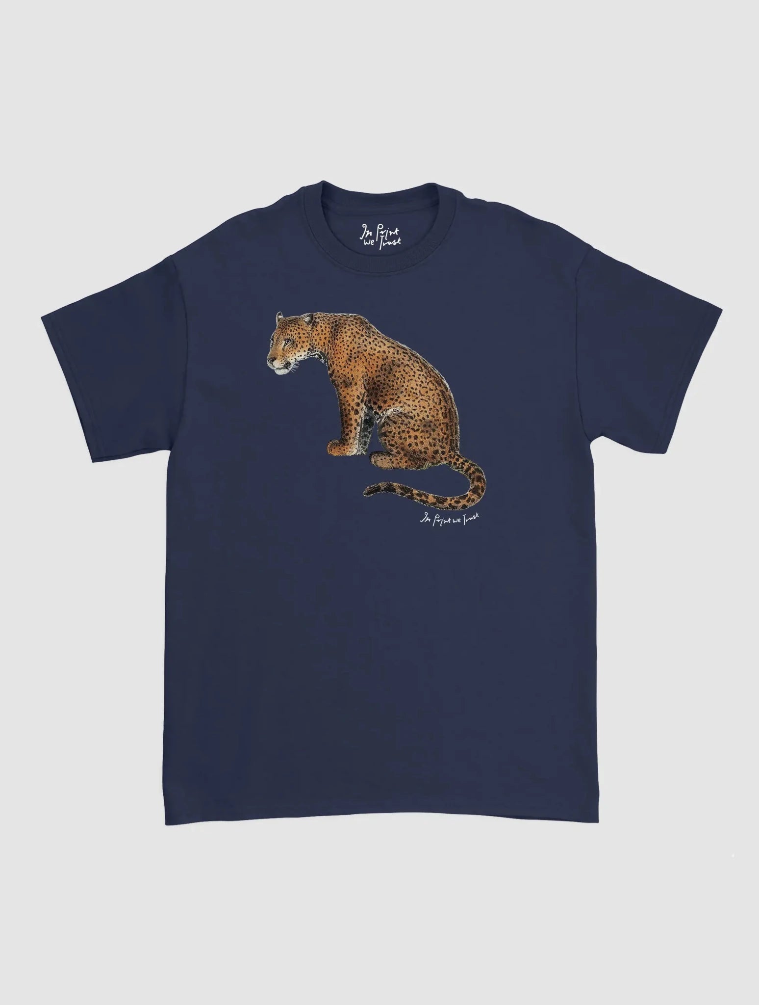 leopard classic tee - In Print We Trust