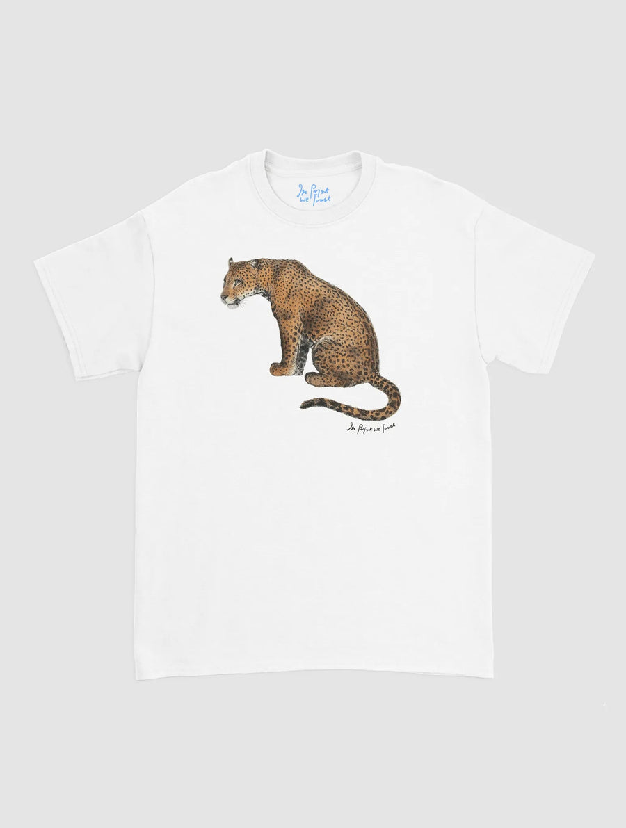 leopard classic tee - In Print We Trust