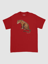 leopard classic tee - In Print We Trust