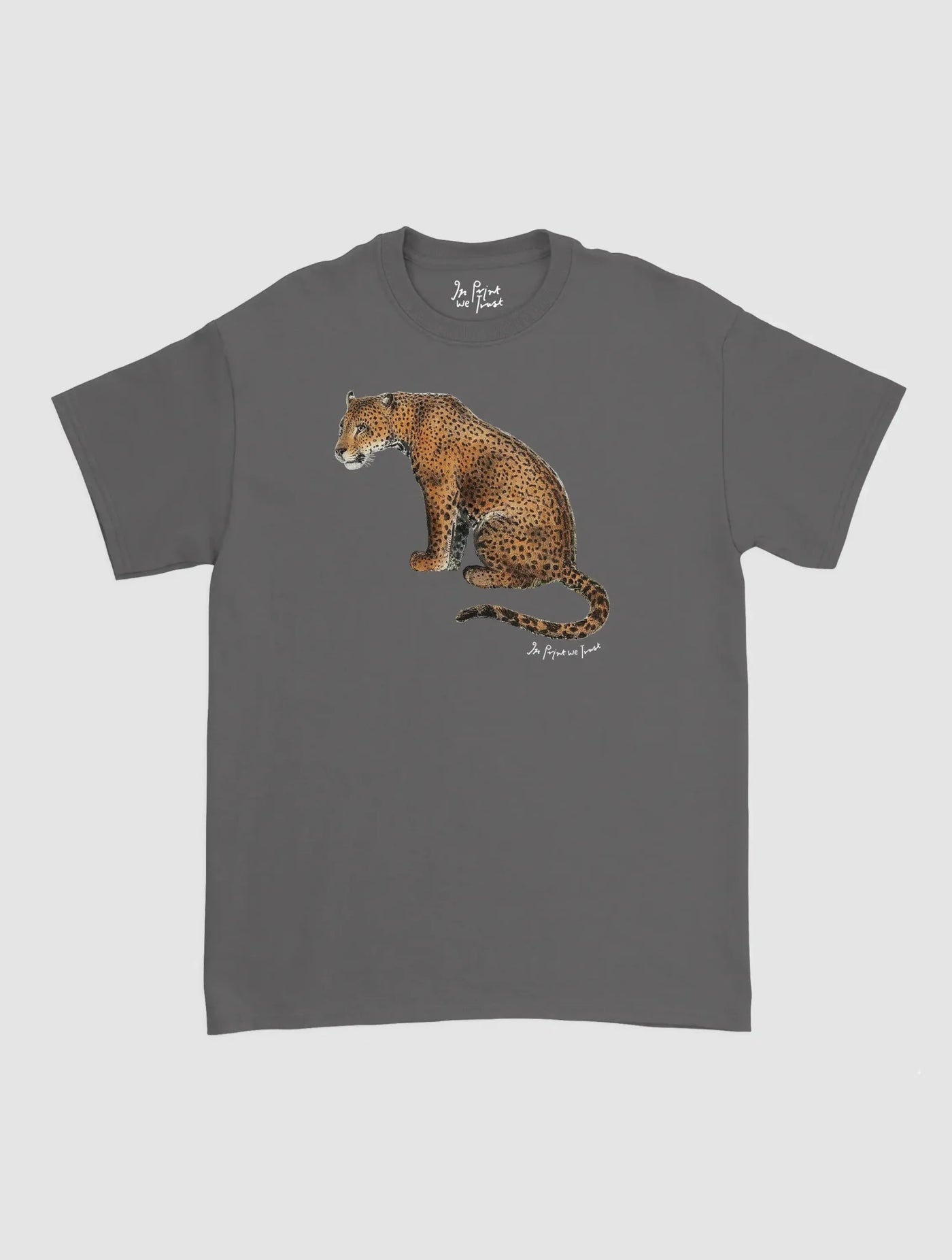 leopard classic tee - In Print We Trust